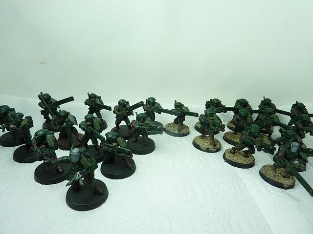 Fire Warriors, Tau, Two full squads of Fire Warriors