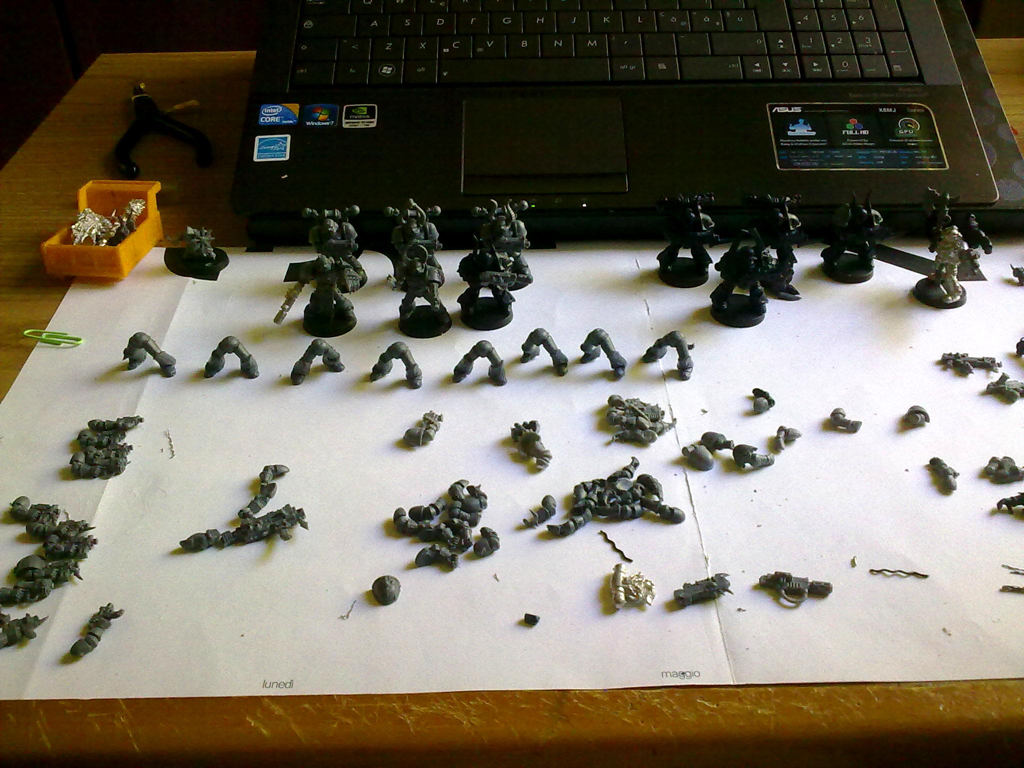 Chaos Space Marines, Iron Warriors, Space Crusade