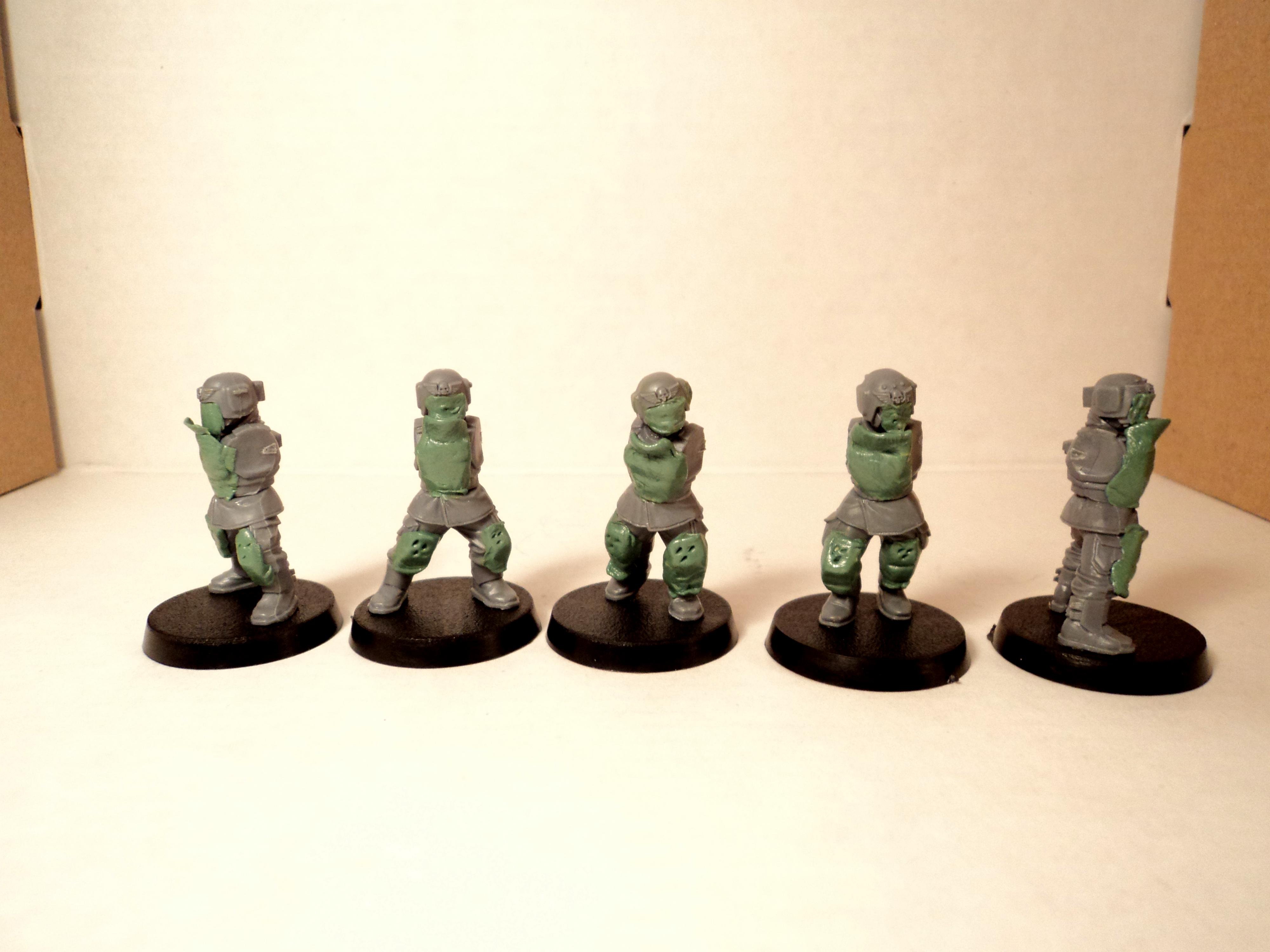 Imperial Guard, carapace troops