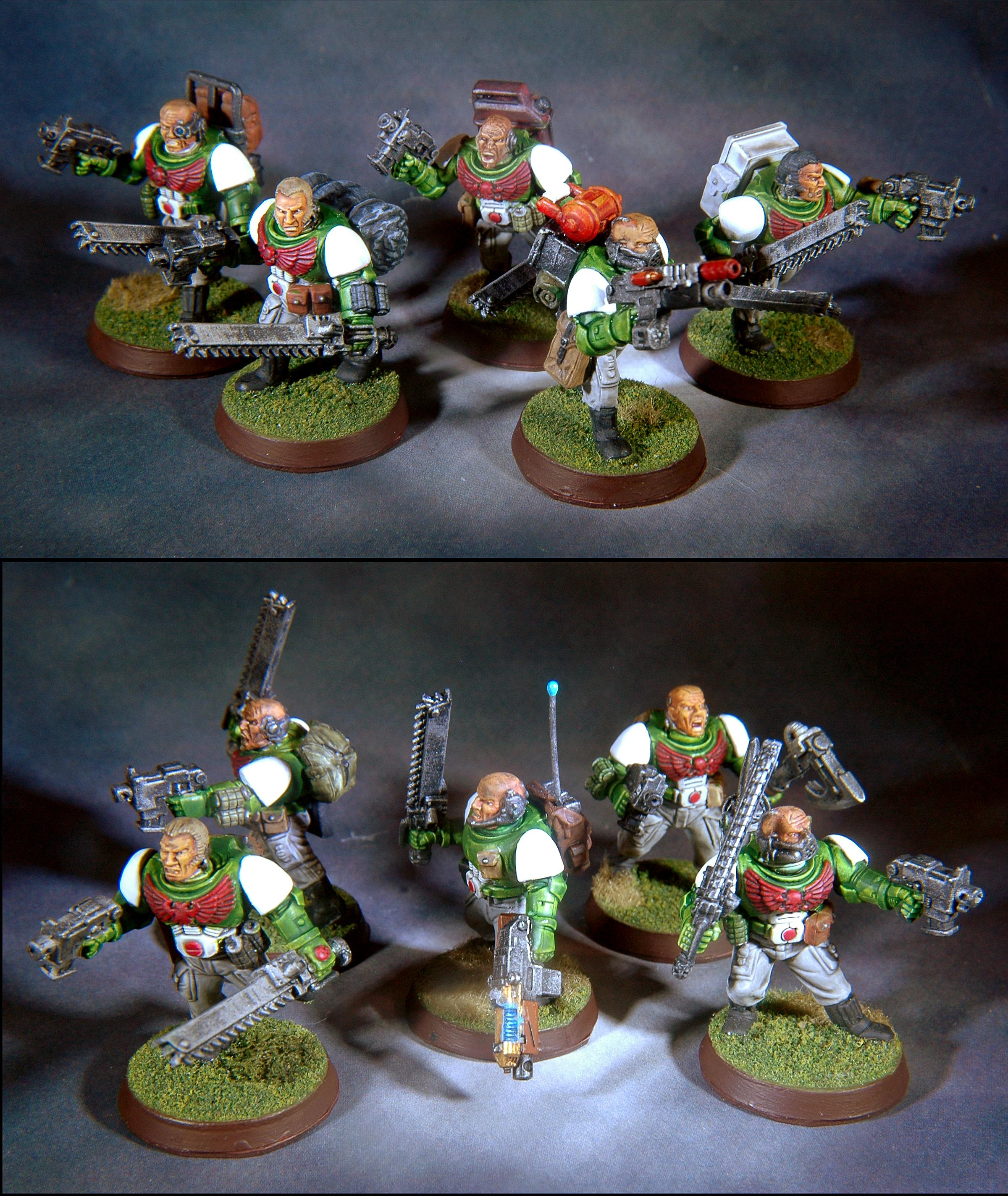 Mantis Warriors, Scouts, Space Marines, Warhammer 40,000