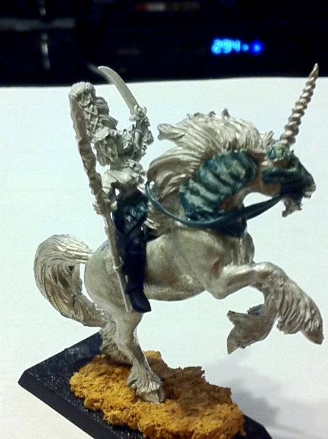 Mounted Spellsinger Left Side