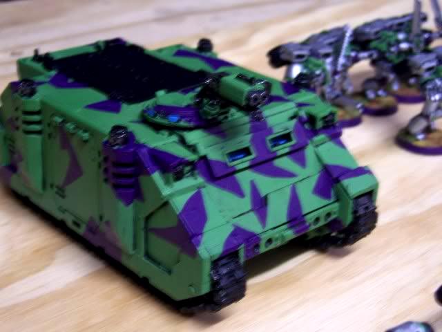 Camouflage, Rhino, Space Marines