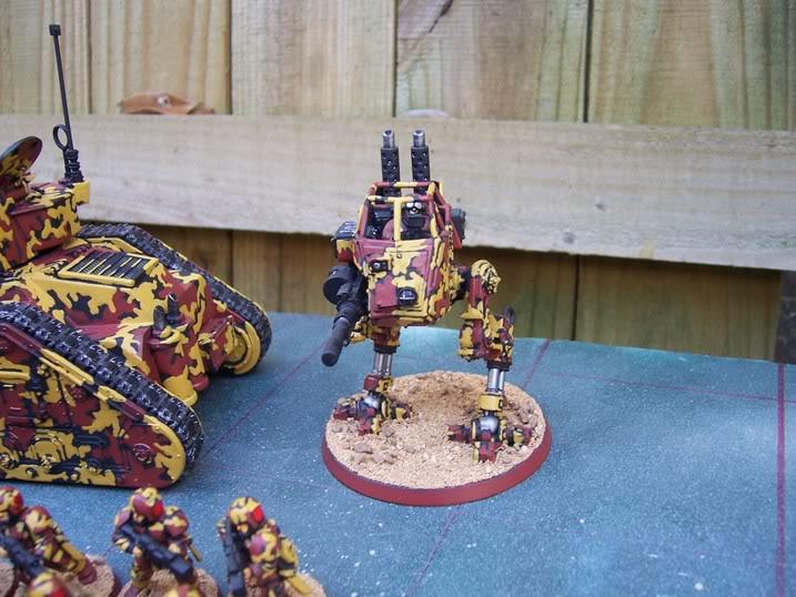 Camouflage, Imperial Guard, Leman Russ, Sentinel