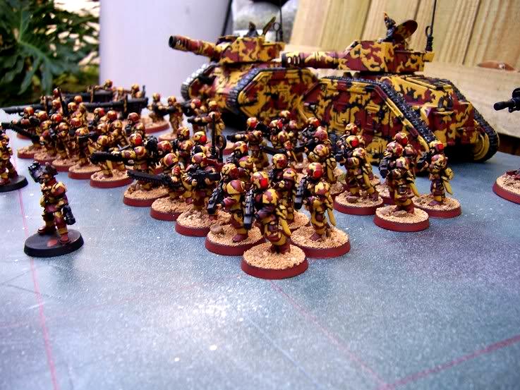 Imperial Guard, the troops stand ready