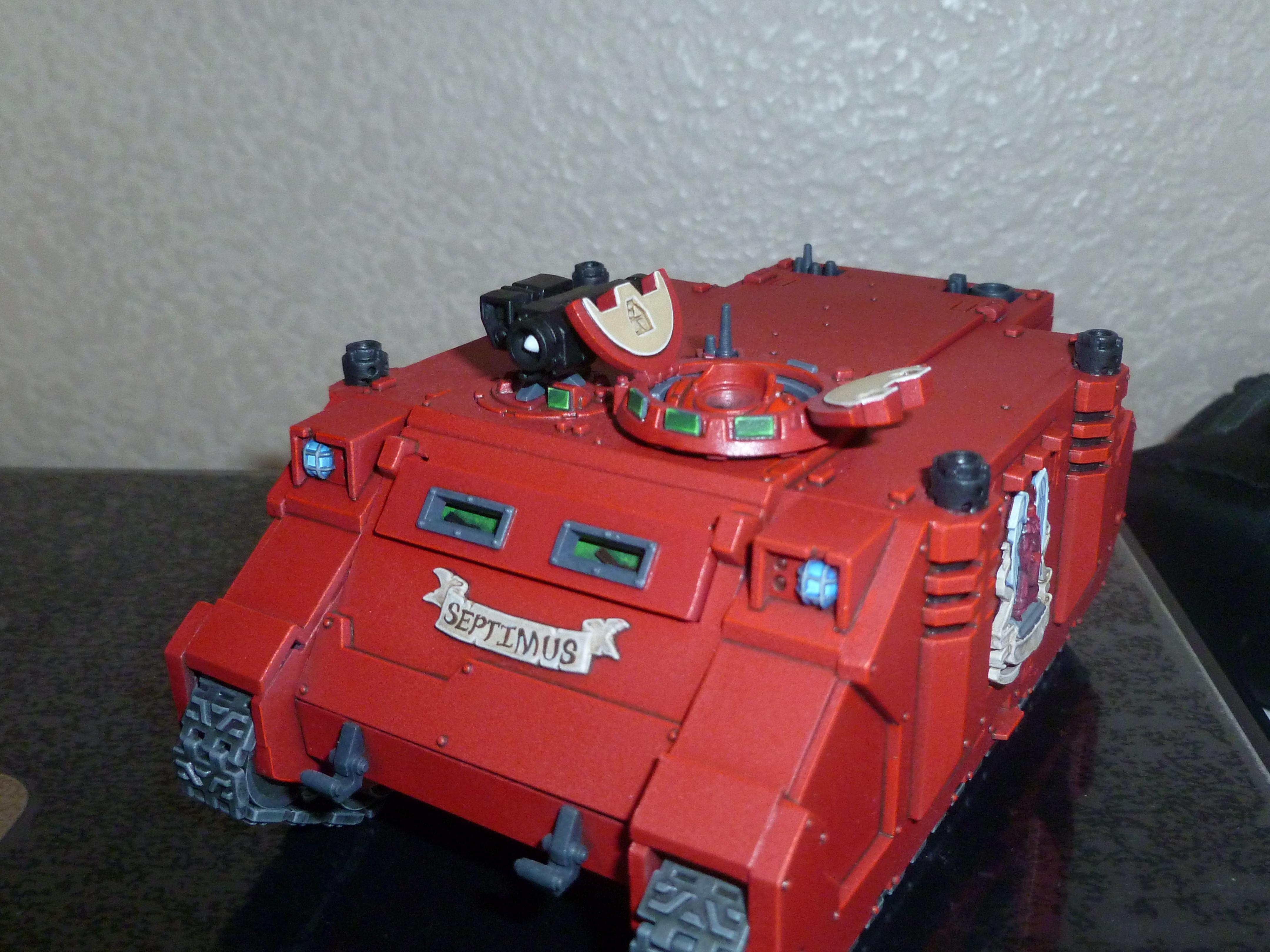 Blood Angels, Rhino, Space Marines, Warhammer 40,000