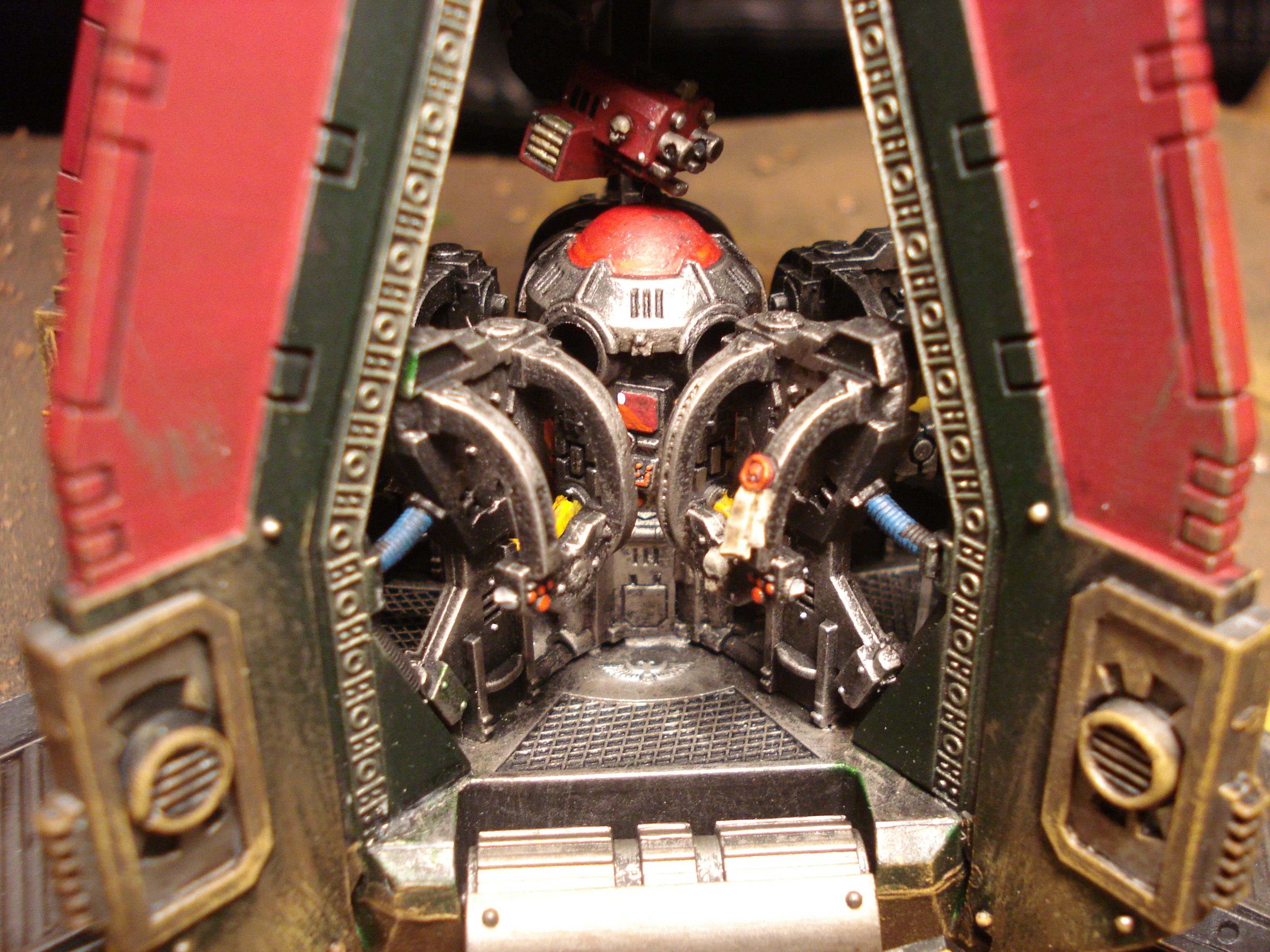 Drop pod interior