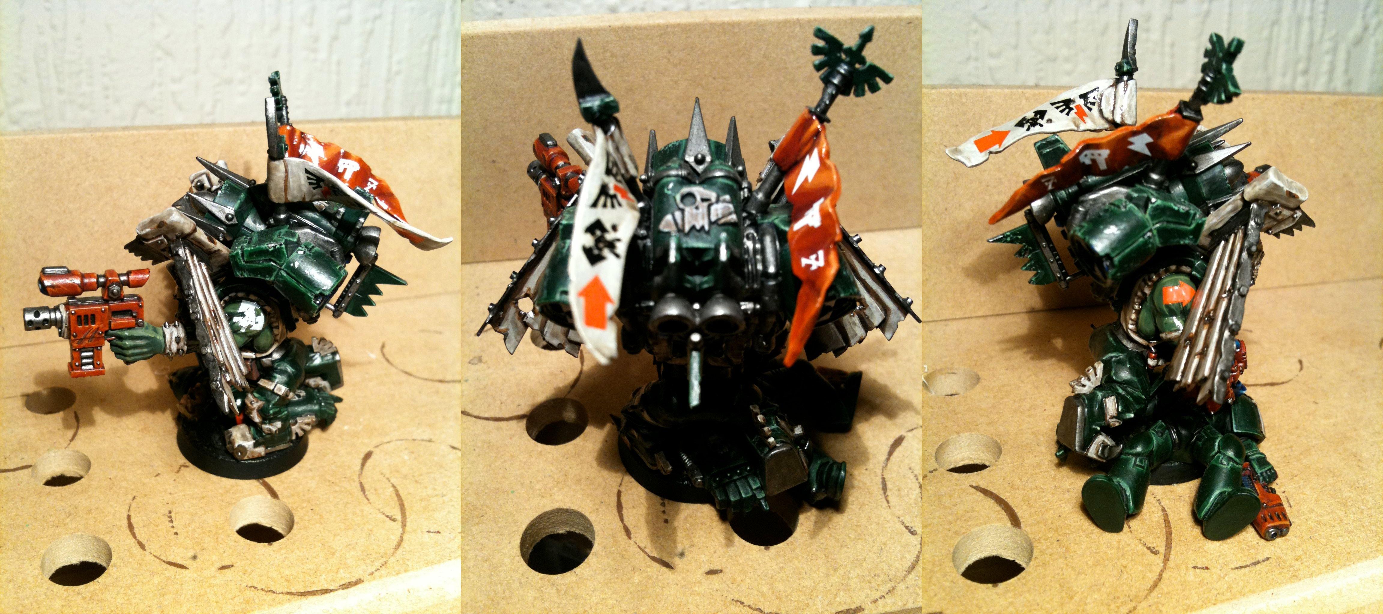 Da Dark Angelz, Nob, Orks, Stormboyz, Work In Progress