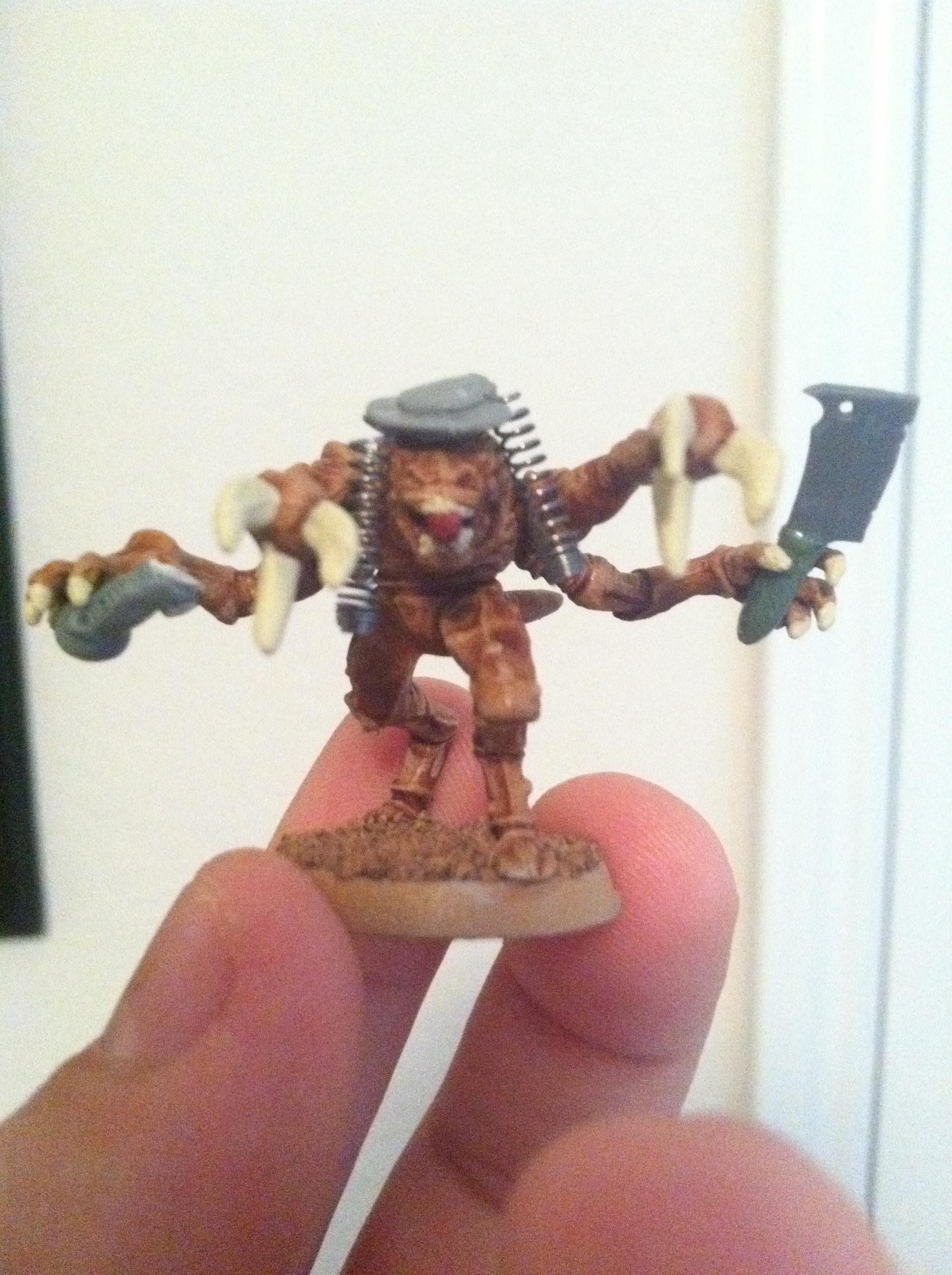 Complete with circumsized tyranid wang