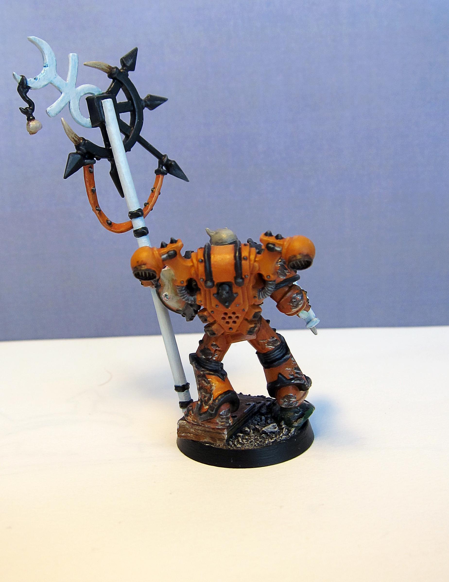 Chaos, Orange, Slaanesh, Space Marines, Traitor Marine