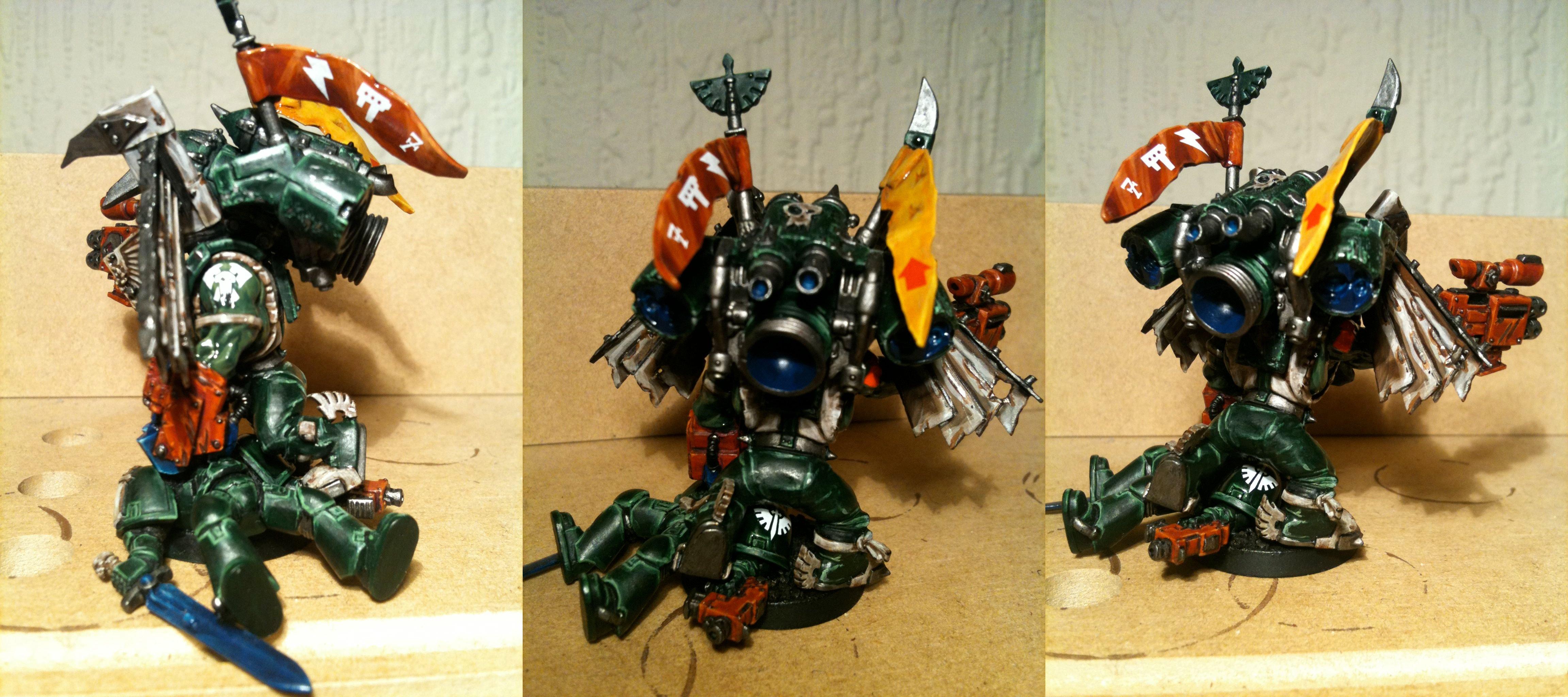 Da Dark Angelz, Gms, Nob, Orks, Stormboy, Work In Progress