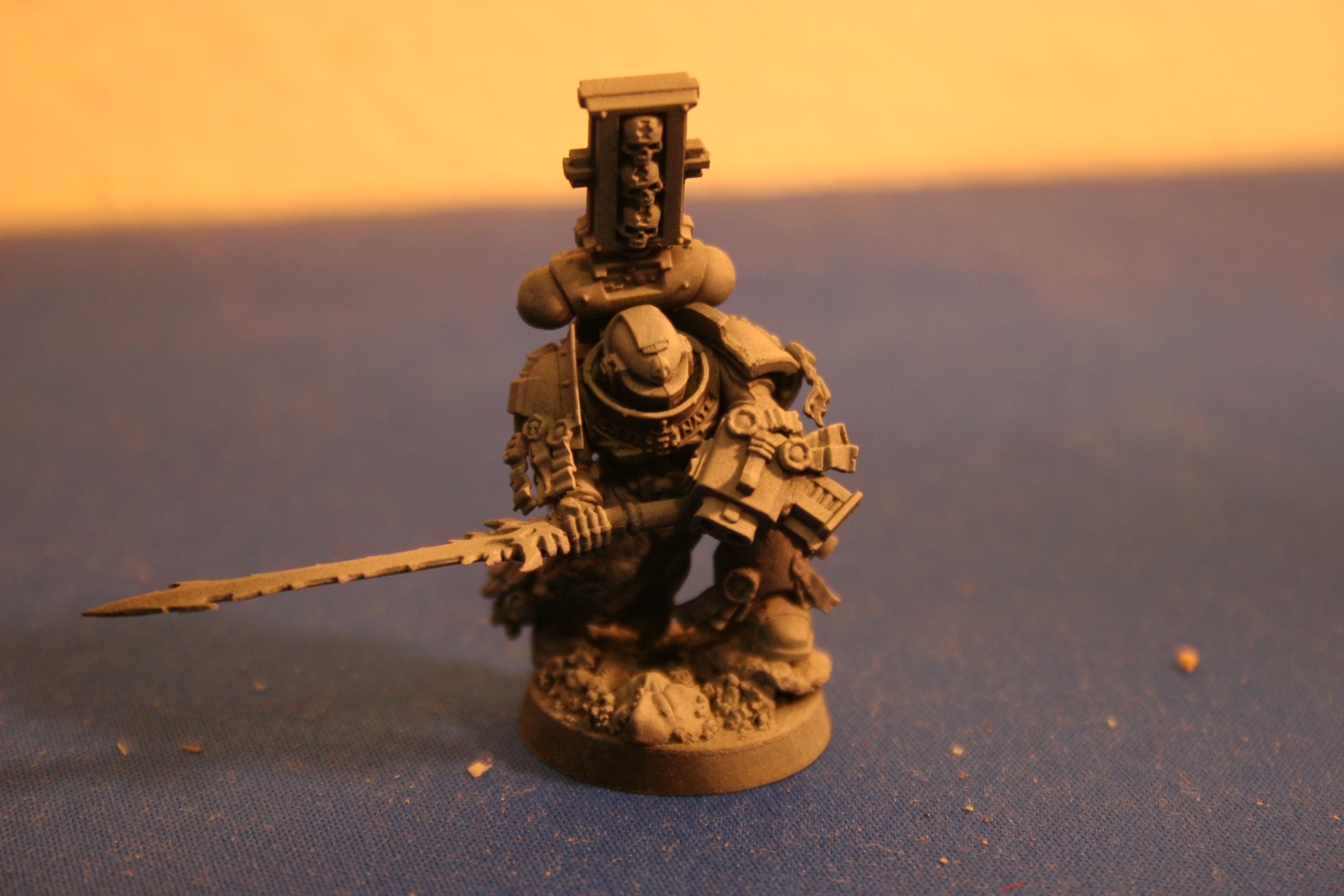 Castellan, Crowe, Drybrush, Grey, Grey Knights, Purifier