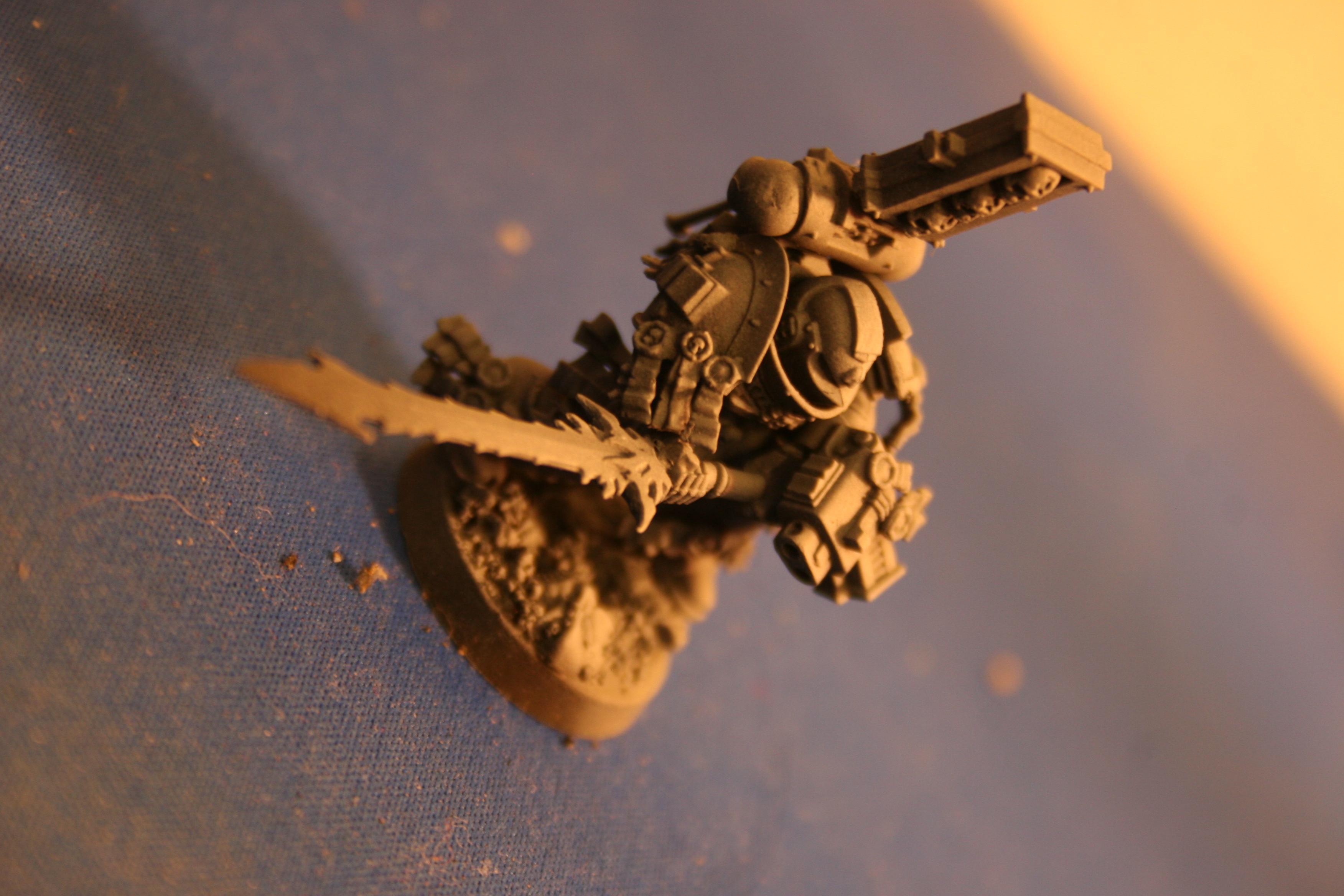Castellan, Crowe, Drybrush, Grey, Grey Knights, Purifier