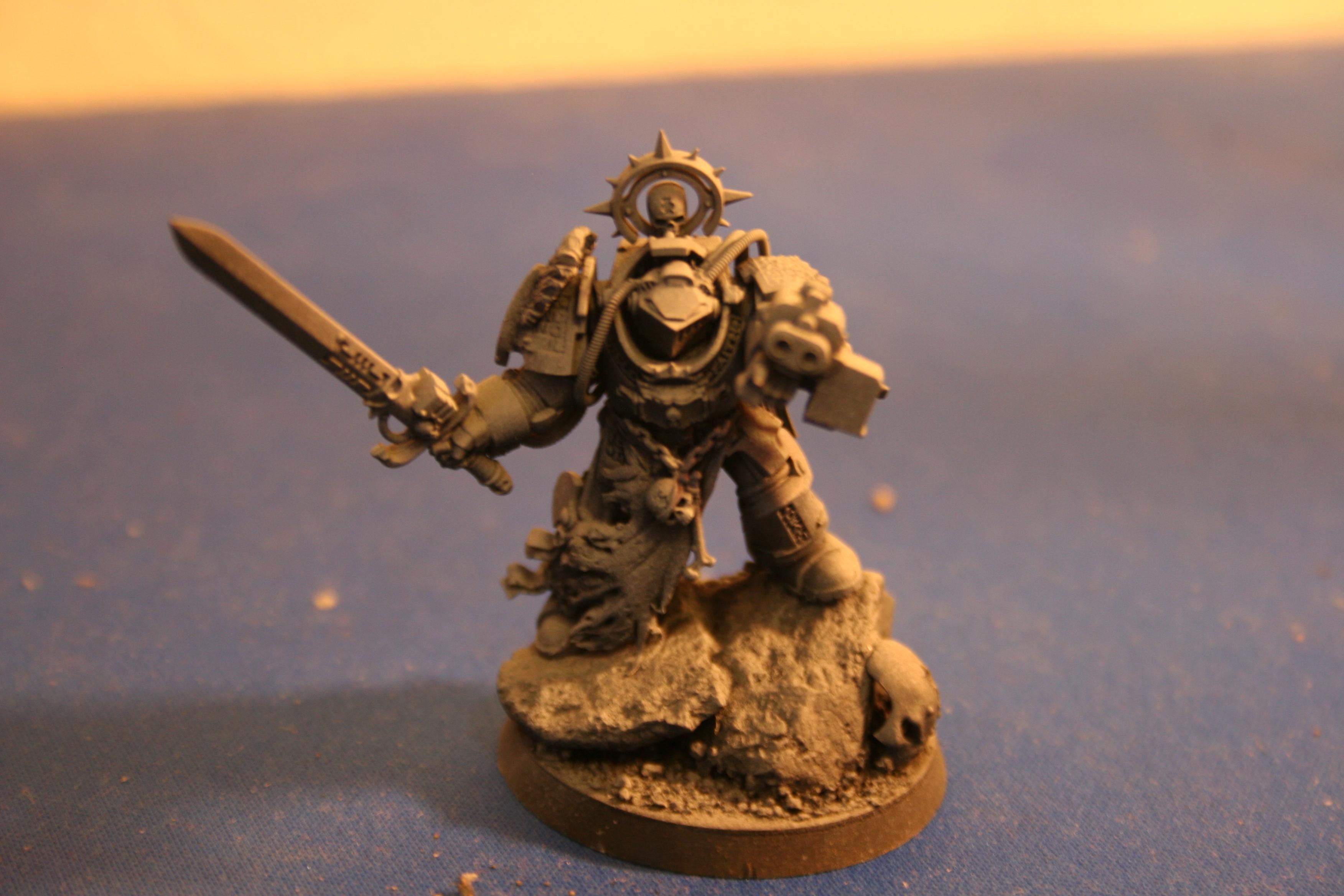 Castellan, Crowe, Drybrush, Grey, Grey Knights, Purifier