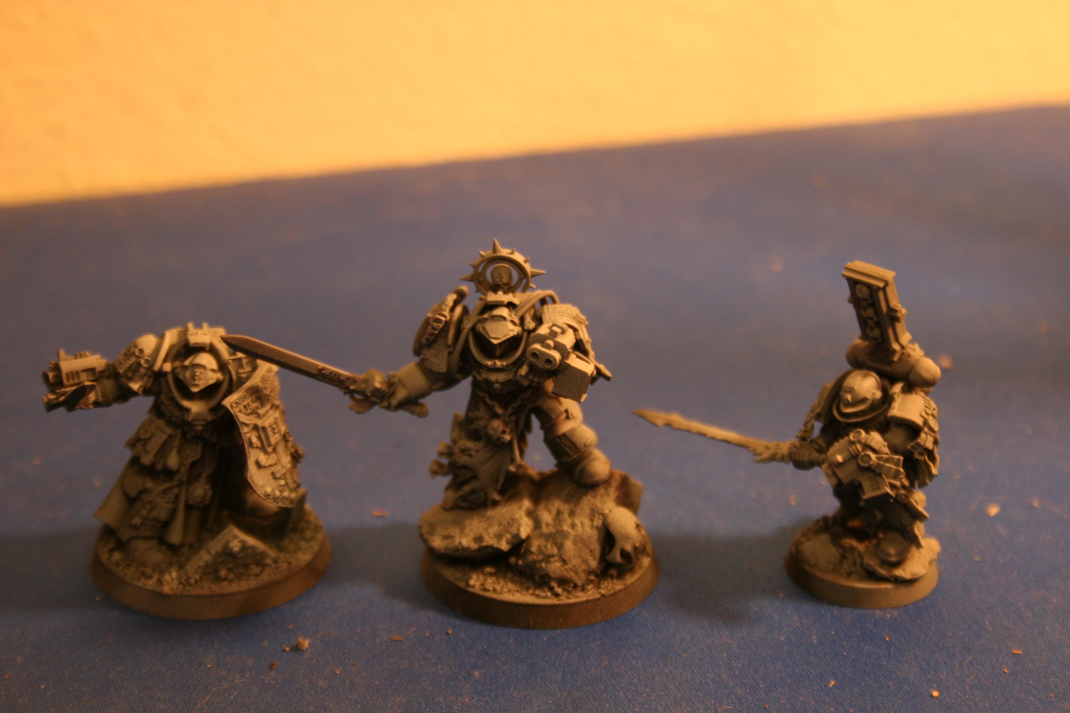 Castellan, Crowe, Drybrush, Grey, Grey Knights, Purifier