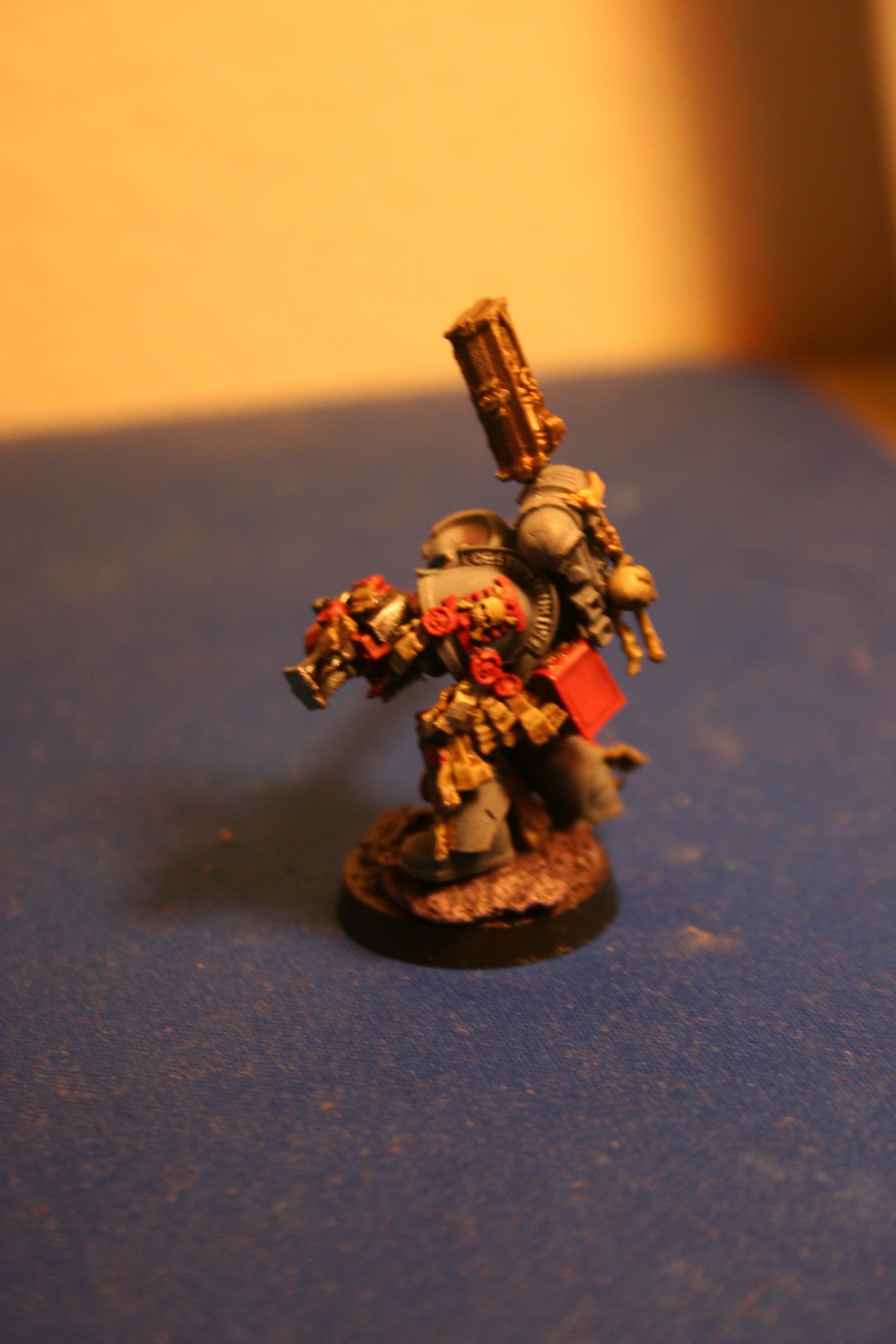 Castellan, Crowe, Drybrush, Grey, Grey Knights, Purifier