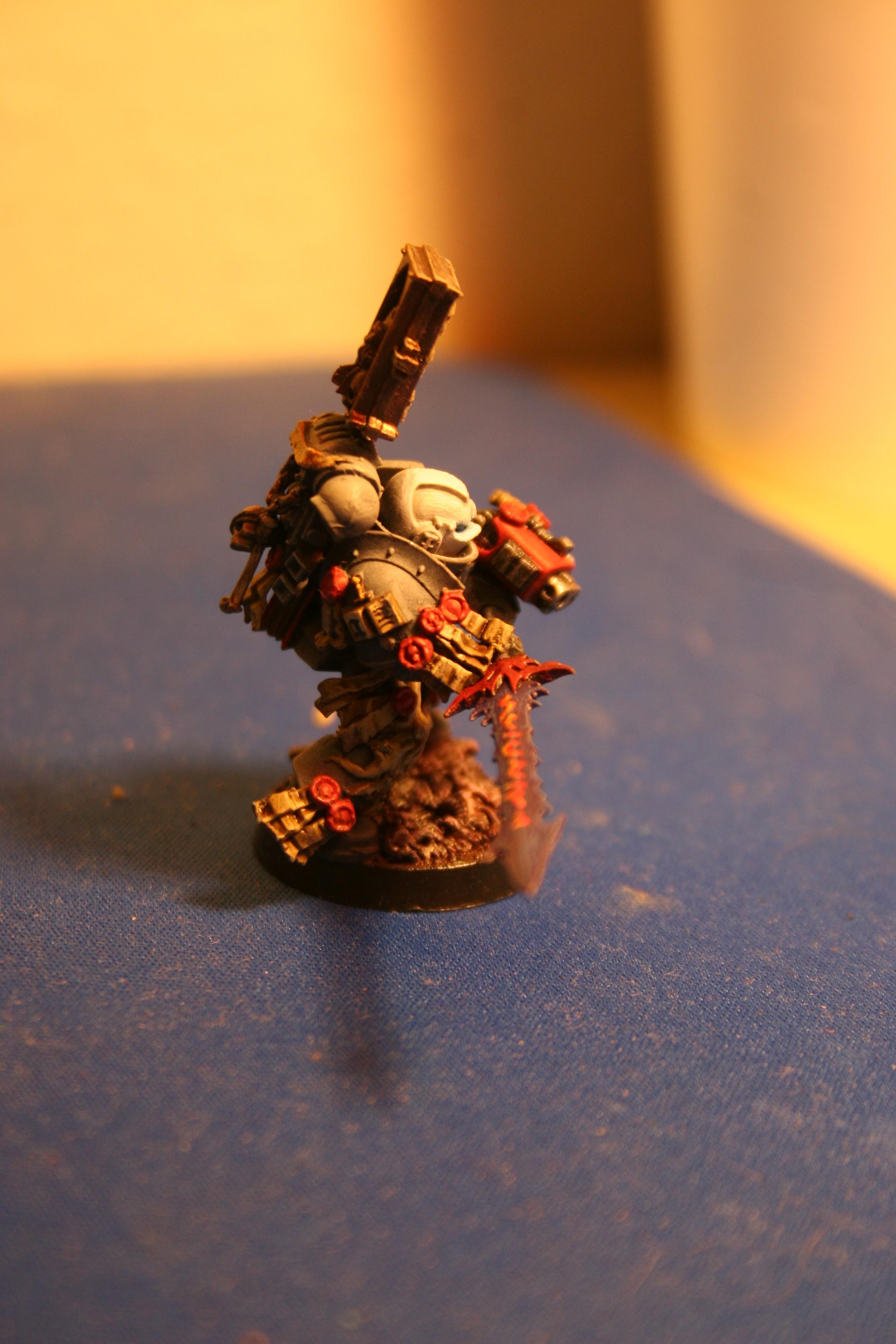 Castellan, Crowe, Drybrush, Grey, Grey Knights, Purifier