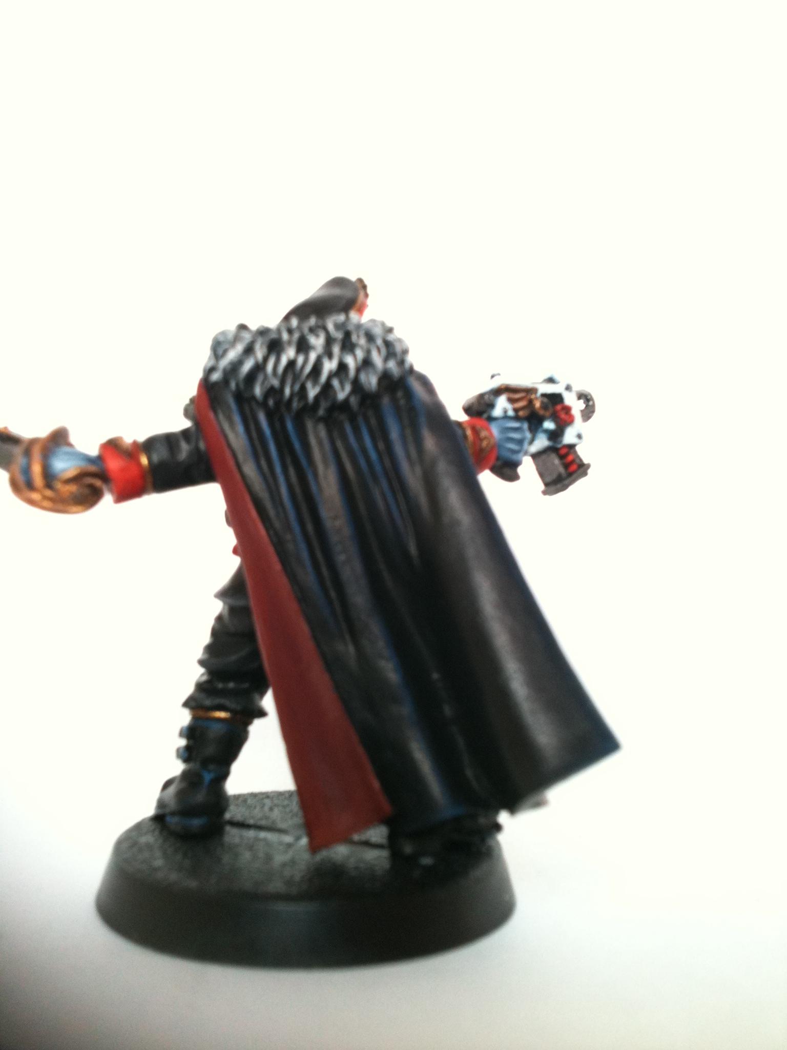 Commissar, Finecast, Imperial Guard, Warhammer 40,000, Work In Progress