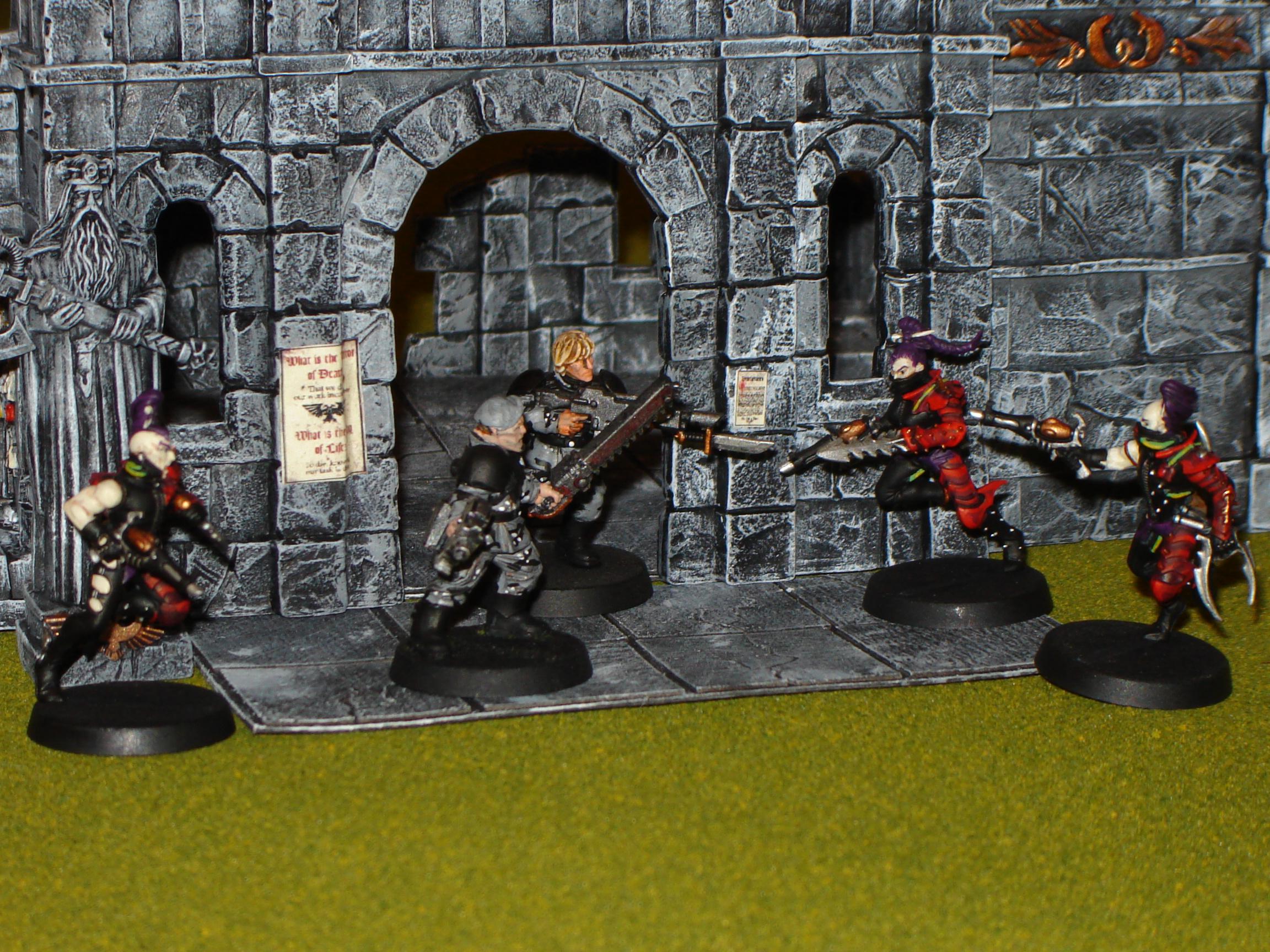 Dark Eldar, Imperial Guard, Urban, Wych