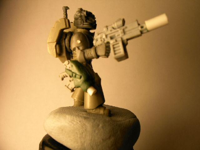 Early WIP of Stealth Marine Right Side