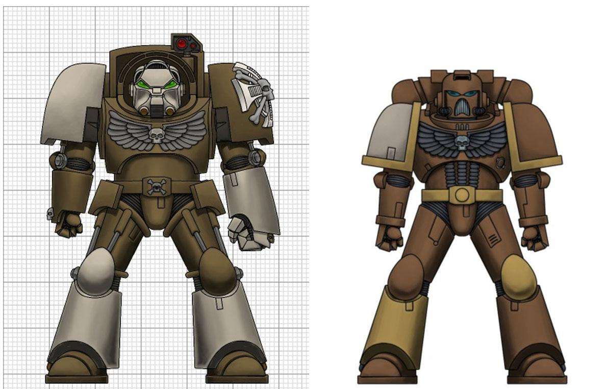 Side by side of two preffered schemes. Thoughts?
