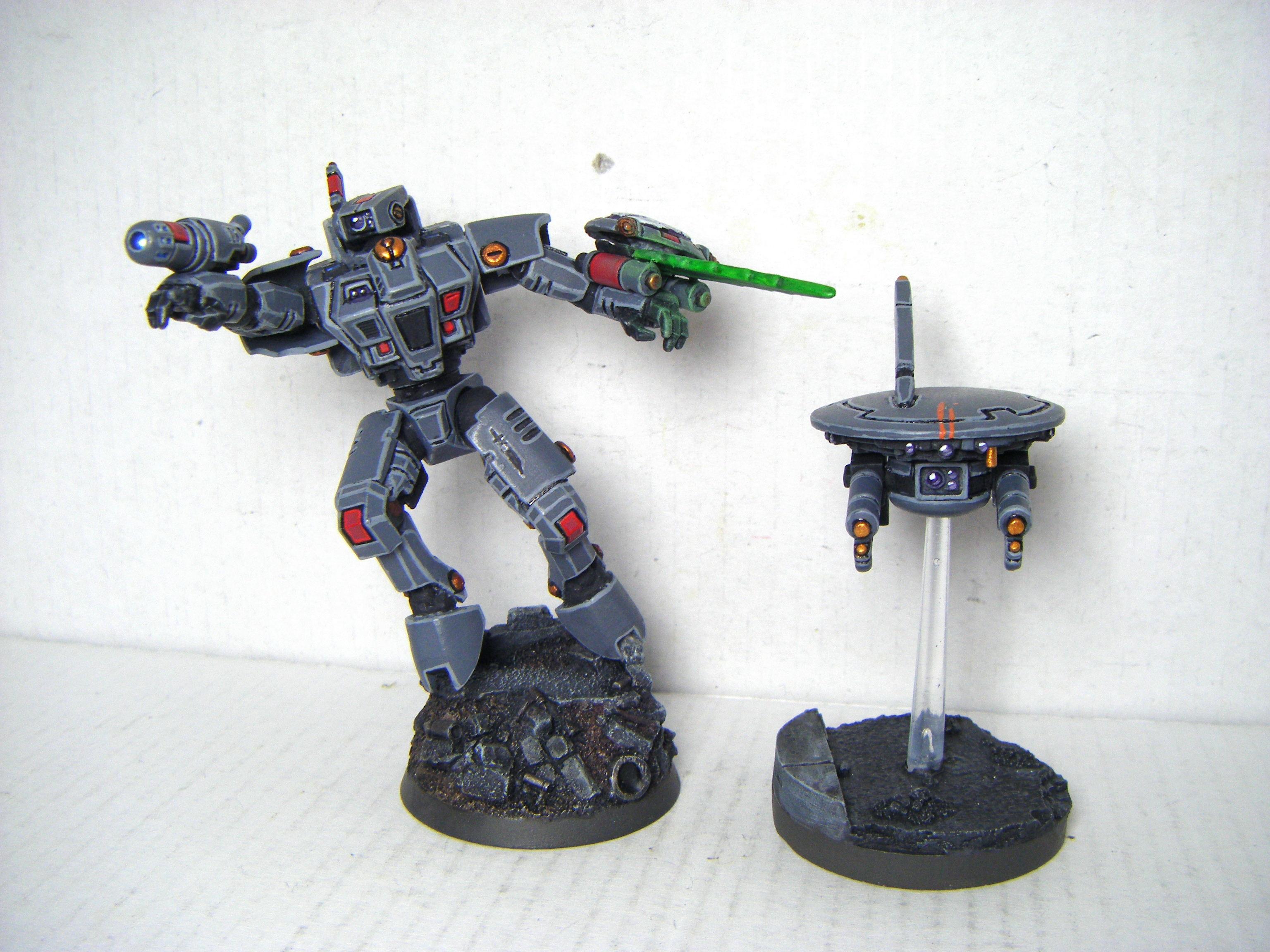 Battlesuit, Conversion, Kit Bash, Tau