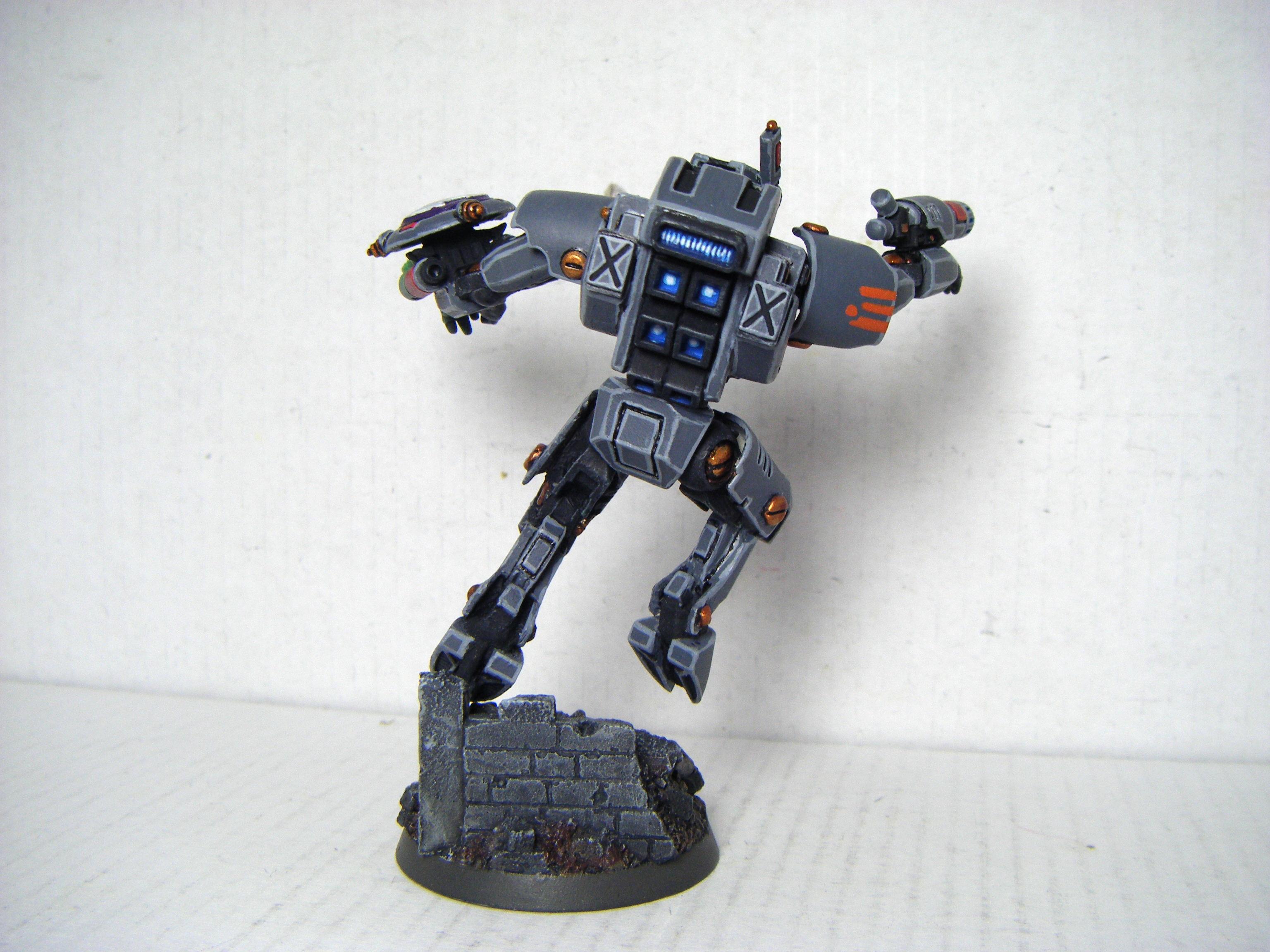 Action Pose, Battlesuit, Tau