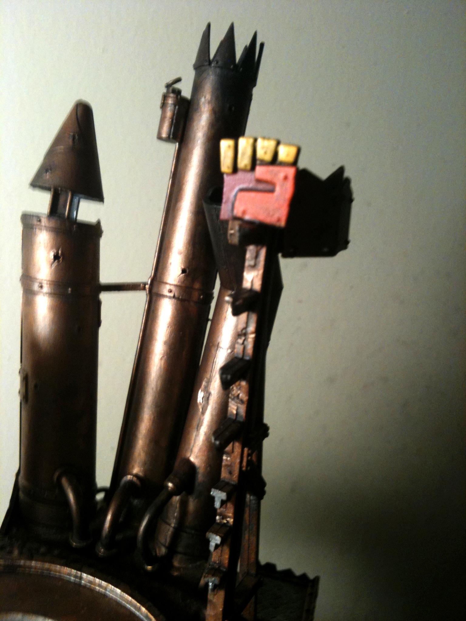 Flames, Orks, Rust, Rustbukkitz, Stompa