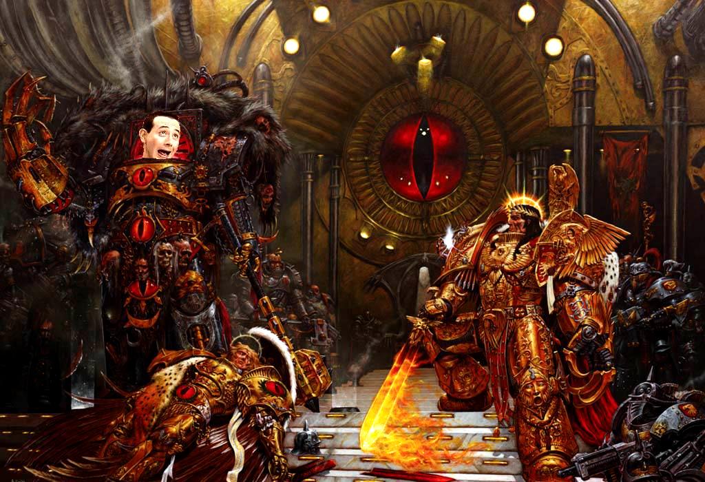 Horus Heresy, Humor, Peewee Herman