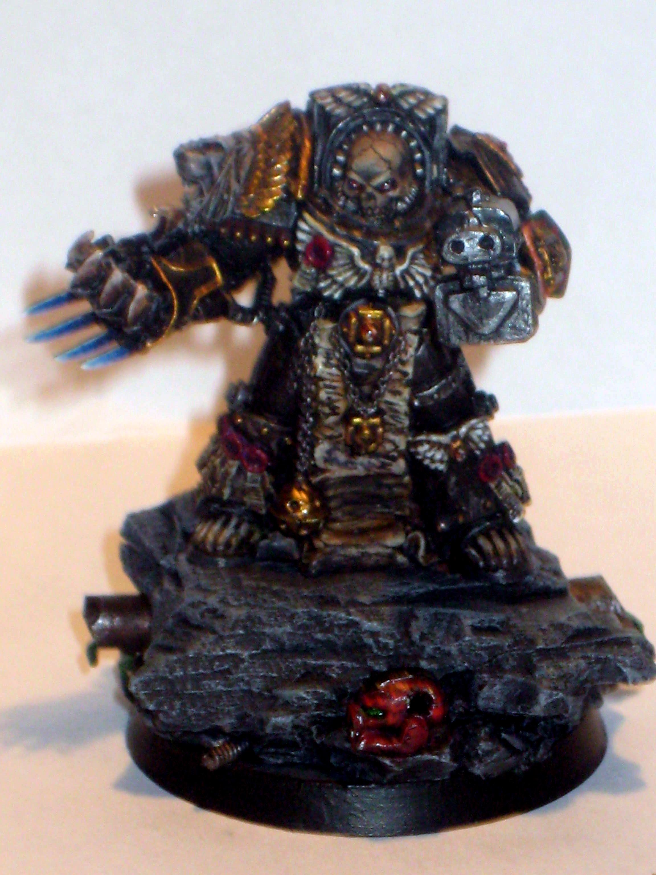 Chaplain, Lightning Claws, Salamanders, Terminator Armor
