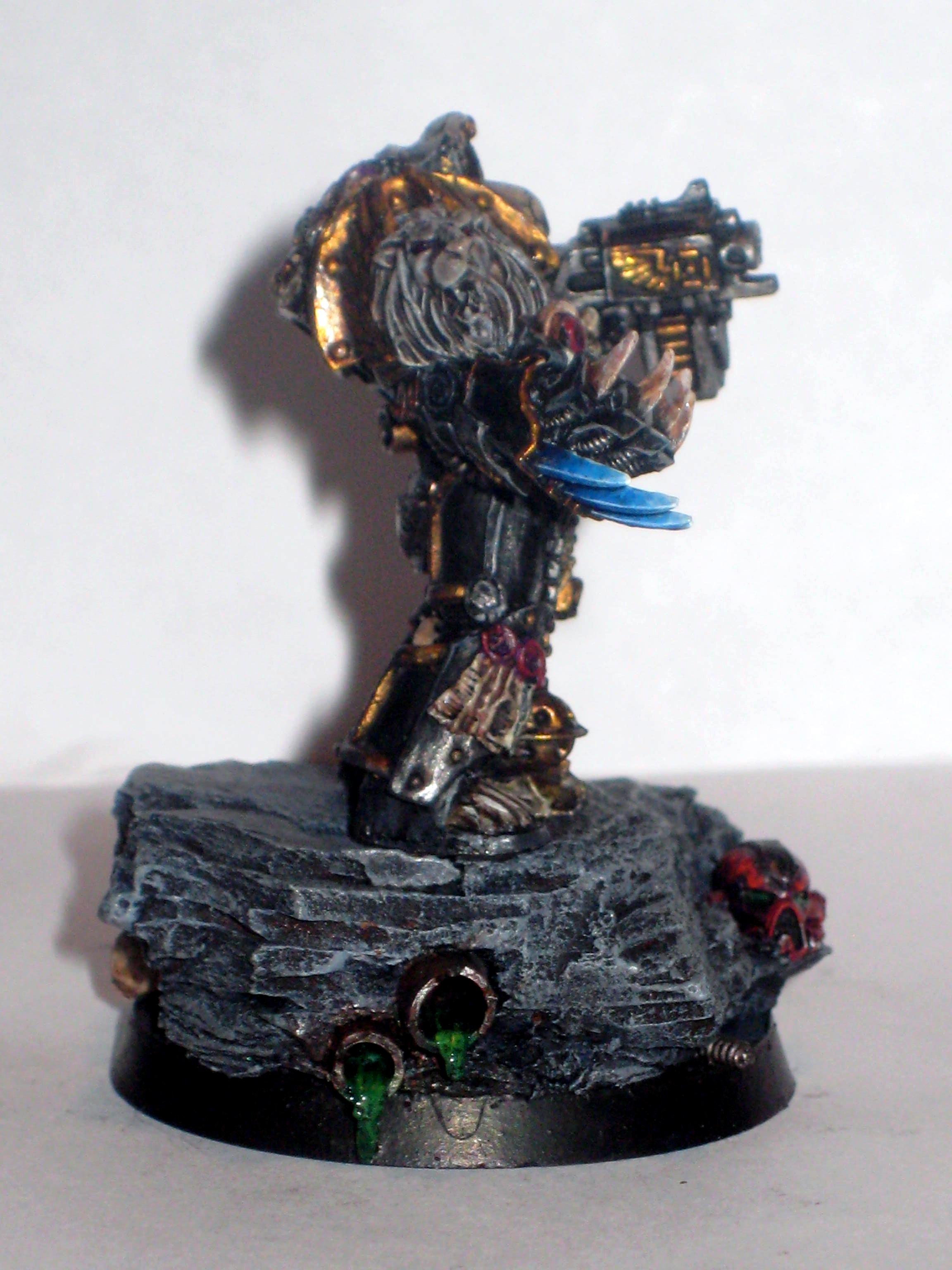 Chaplain, Lightning Claws, Salamanders, Terminator Armor