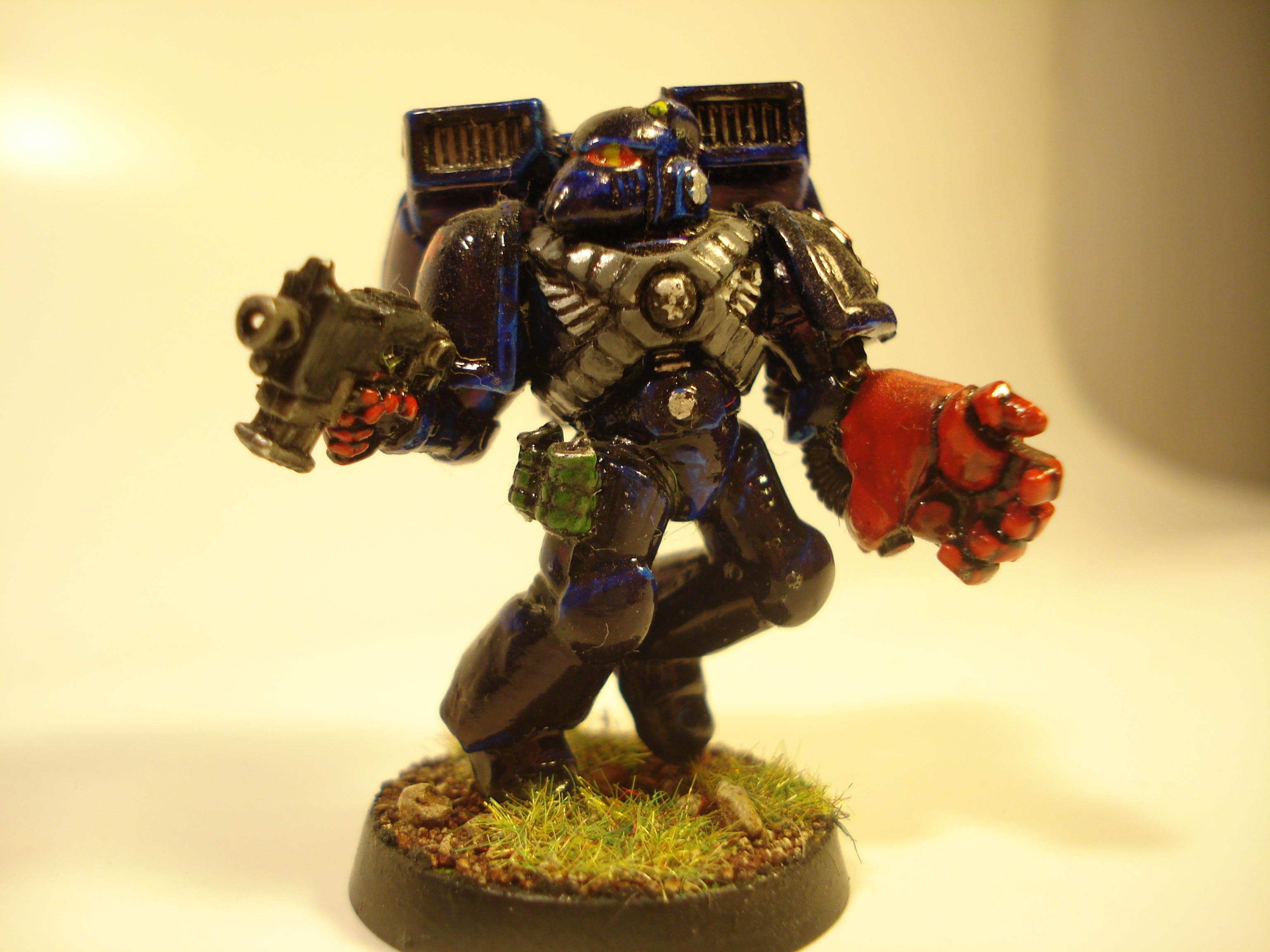 Assault Marines, Crimson Fists, Jump Pack, Space Marines