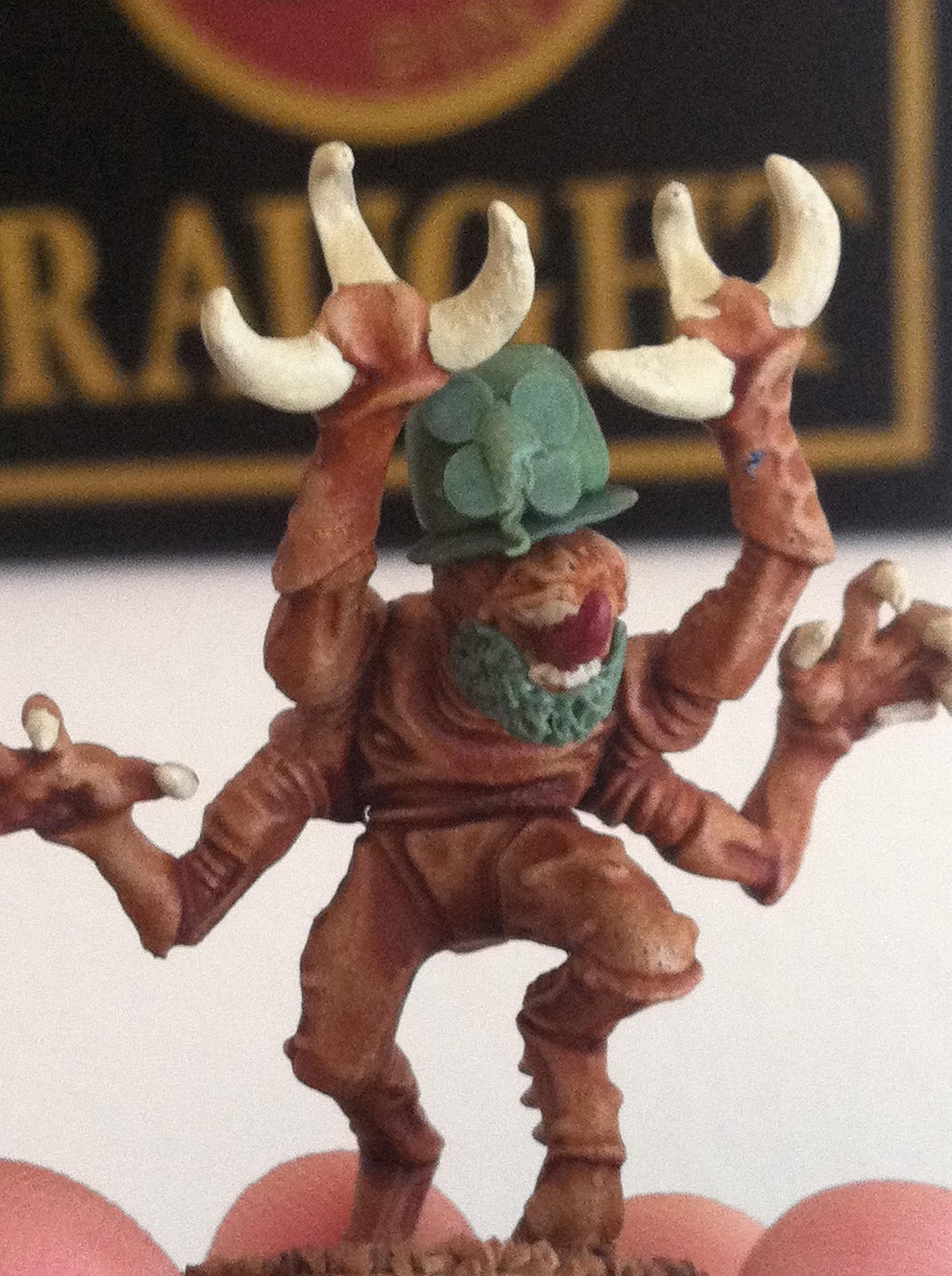 Genestealer, Humor, Scraggly beard and Leprechaun hat