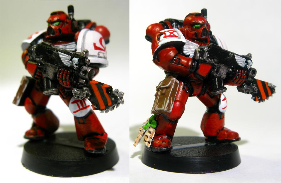 Astartes, Imperial, Red, Space Marines