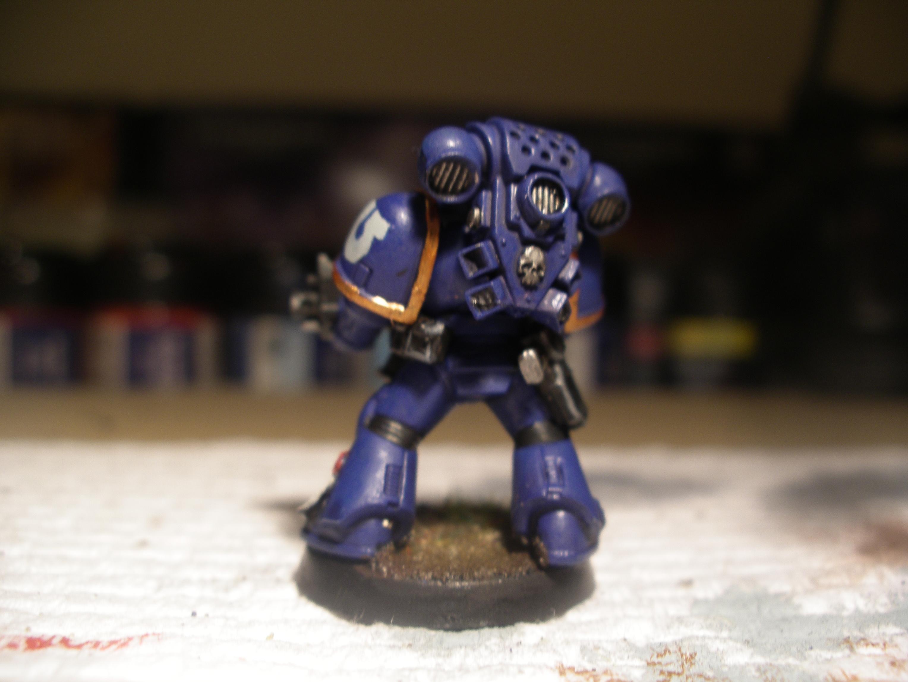 morely assmebled marine complete back