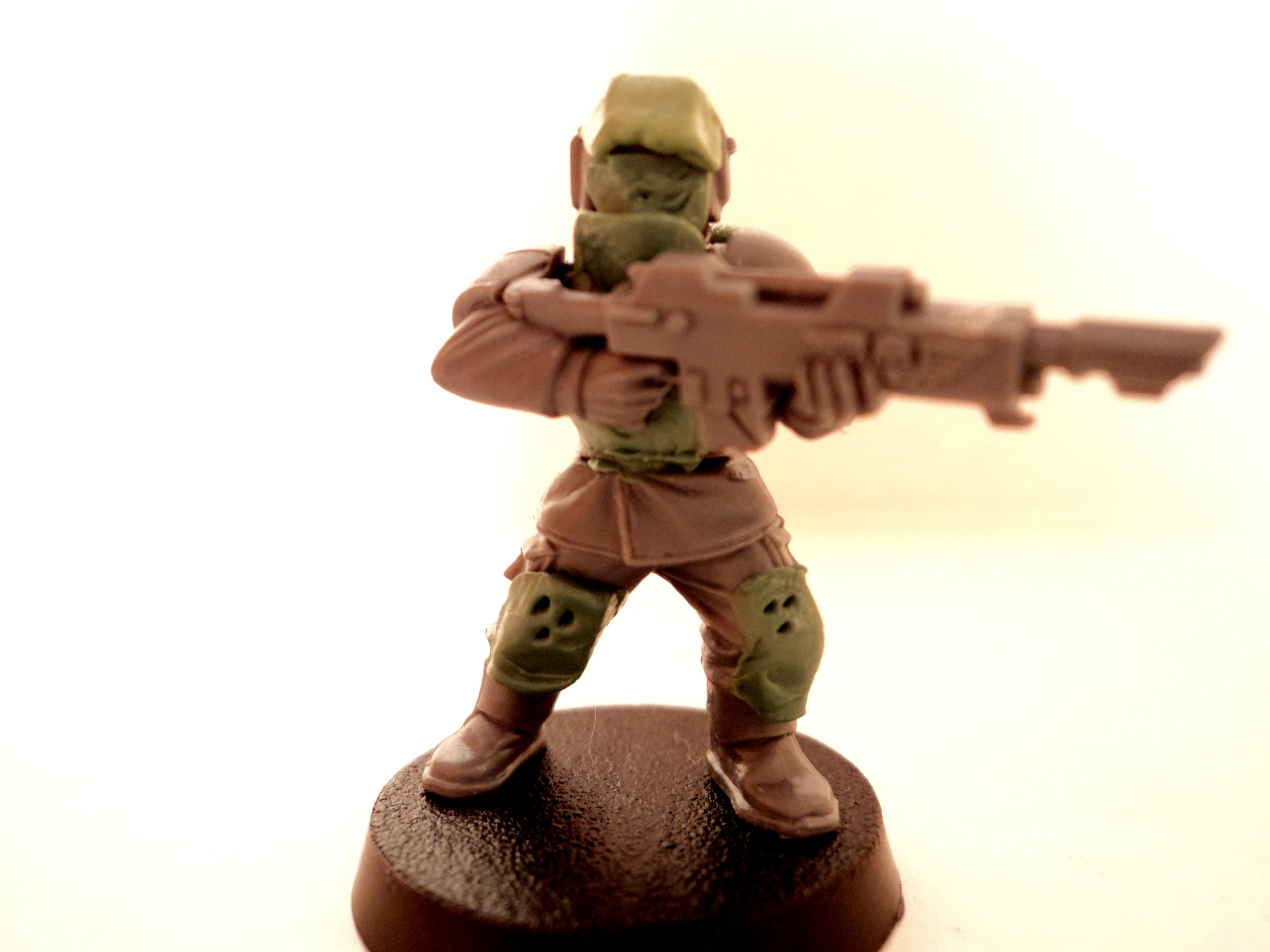 Imperial Guard, full carapace, single