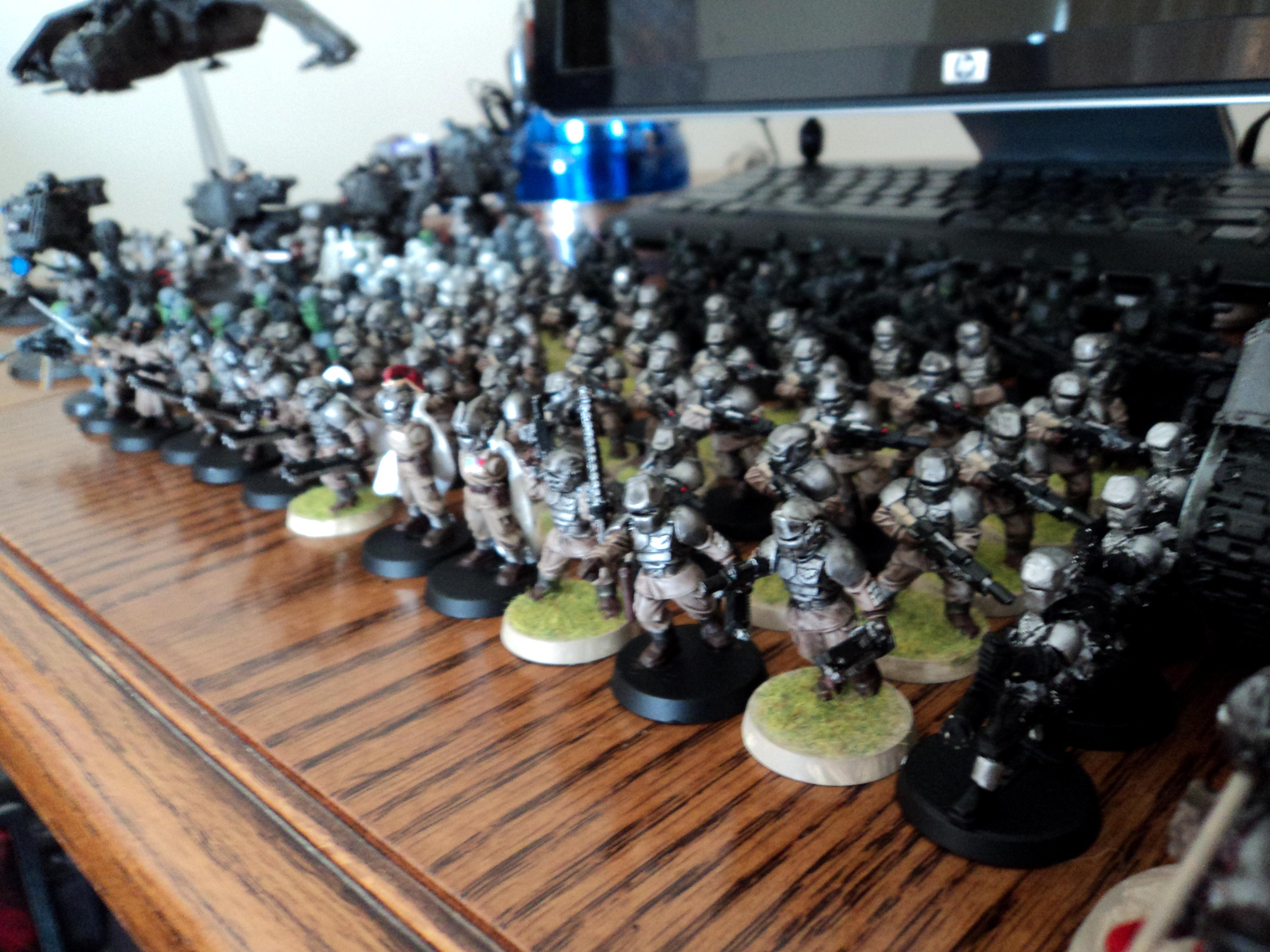 Imperial Guard, more troopas