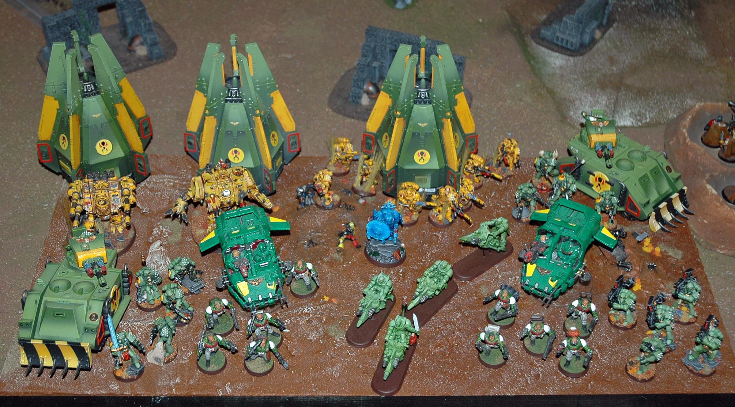 Dreadnought, Drop Pod, Land Speeders, Mantis Warriors, Space Marines, Warhammer 40,000