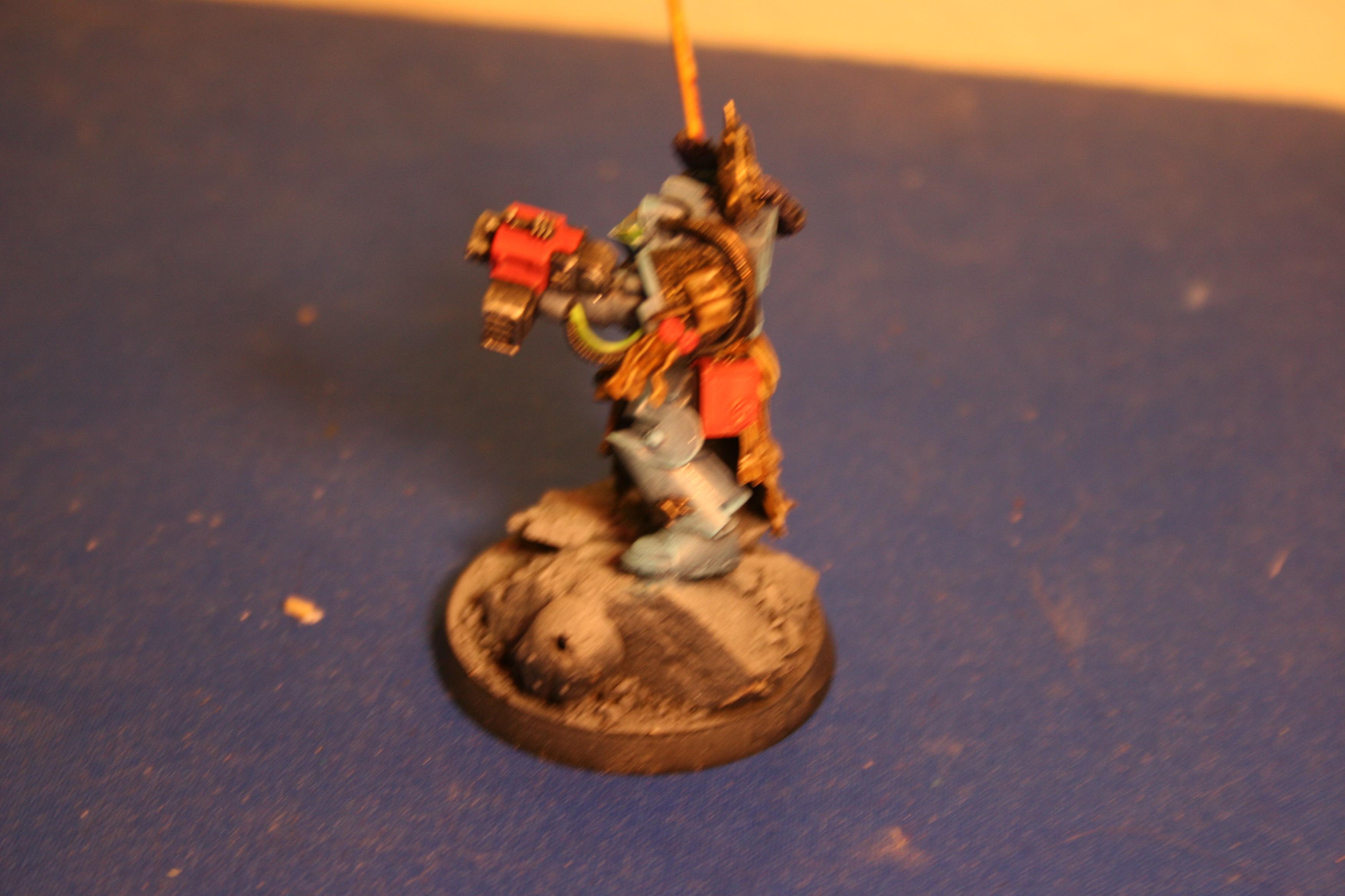 Castellan, Crowe, Drybrush, Force Weapon, Grey, Grey Knights, Iron Halo, Librarian, Purifier, Terminator Armor