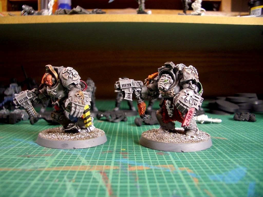 Fox Marine, Fox Marines, Space Wolves, Terminator Armor, Warhammer 40,000