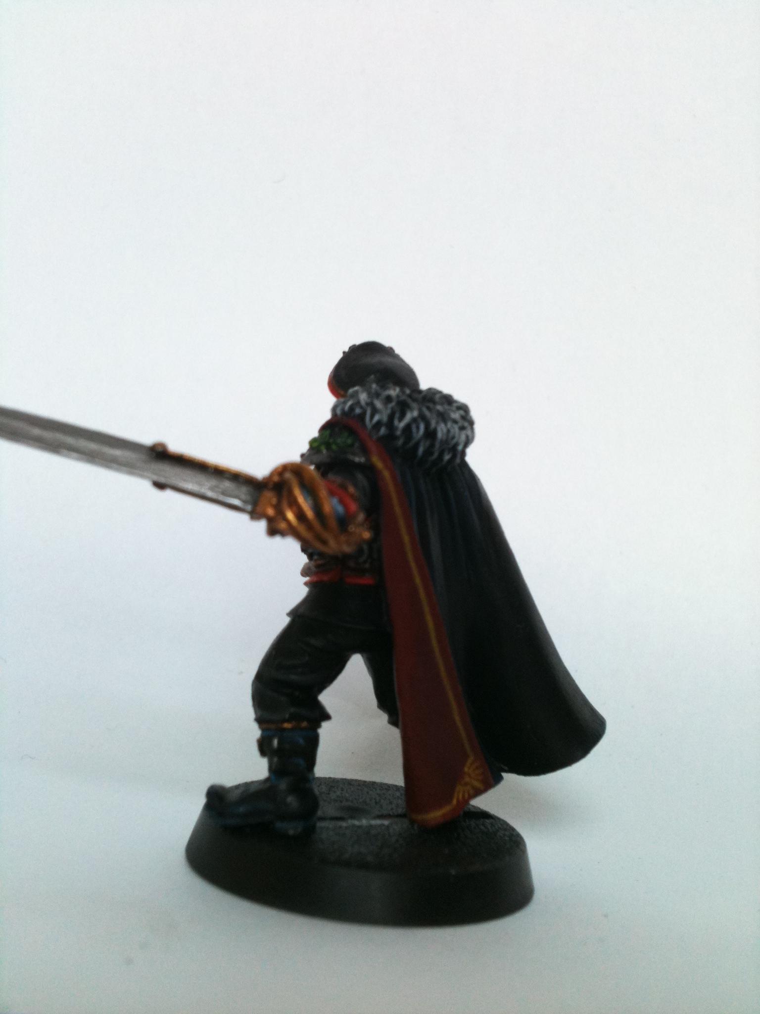 Commissar, Finecast, Imperial Guard, Warhammer 40,000, Work In Progress