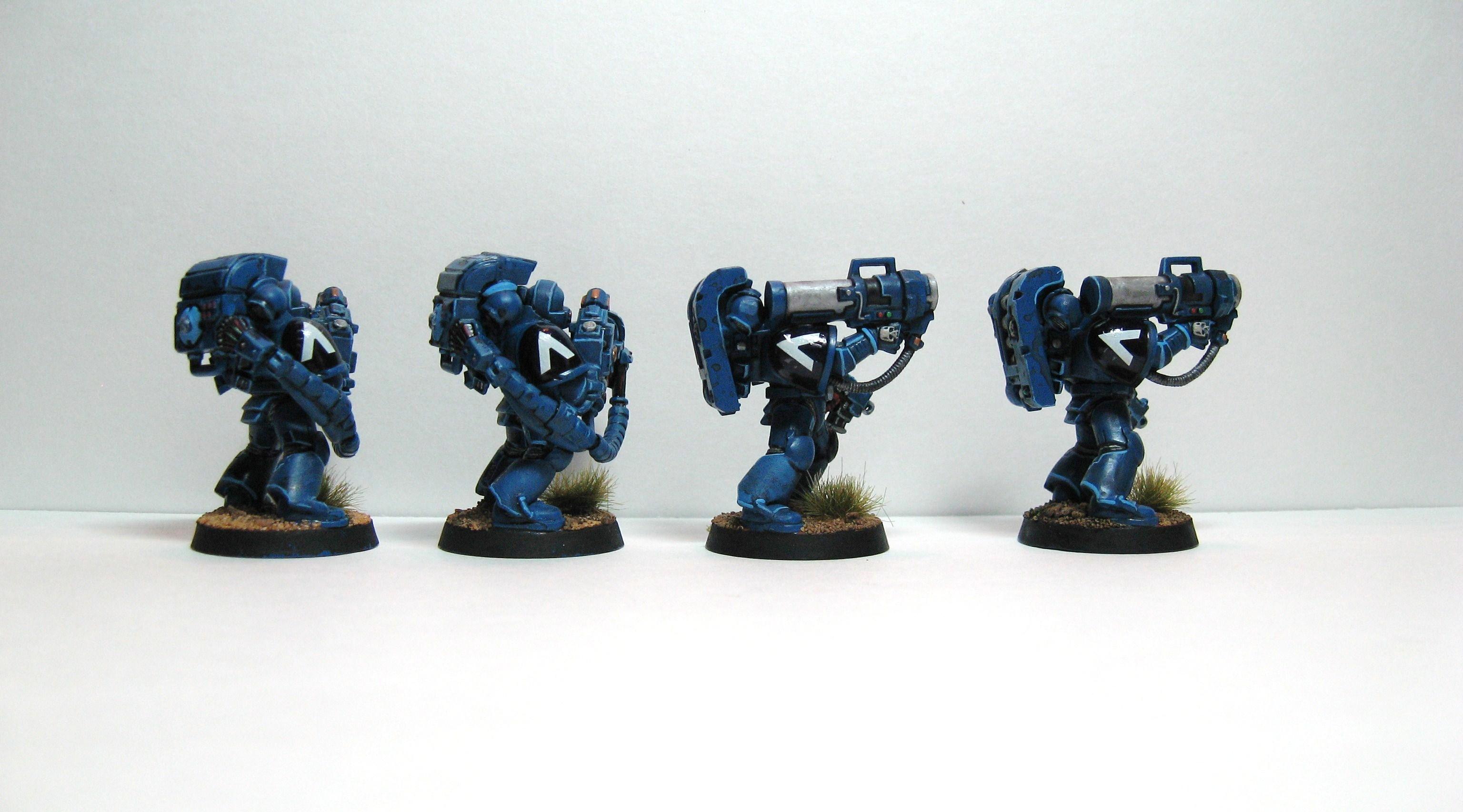 Crimson Fists, Devastartors, Missile Launcher, Plasma Cannon