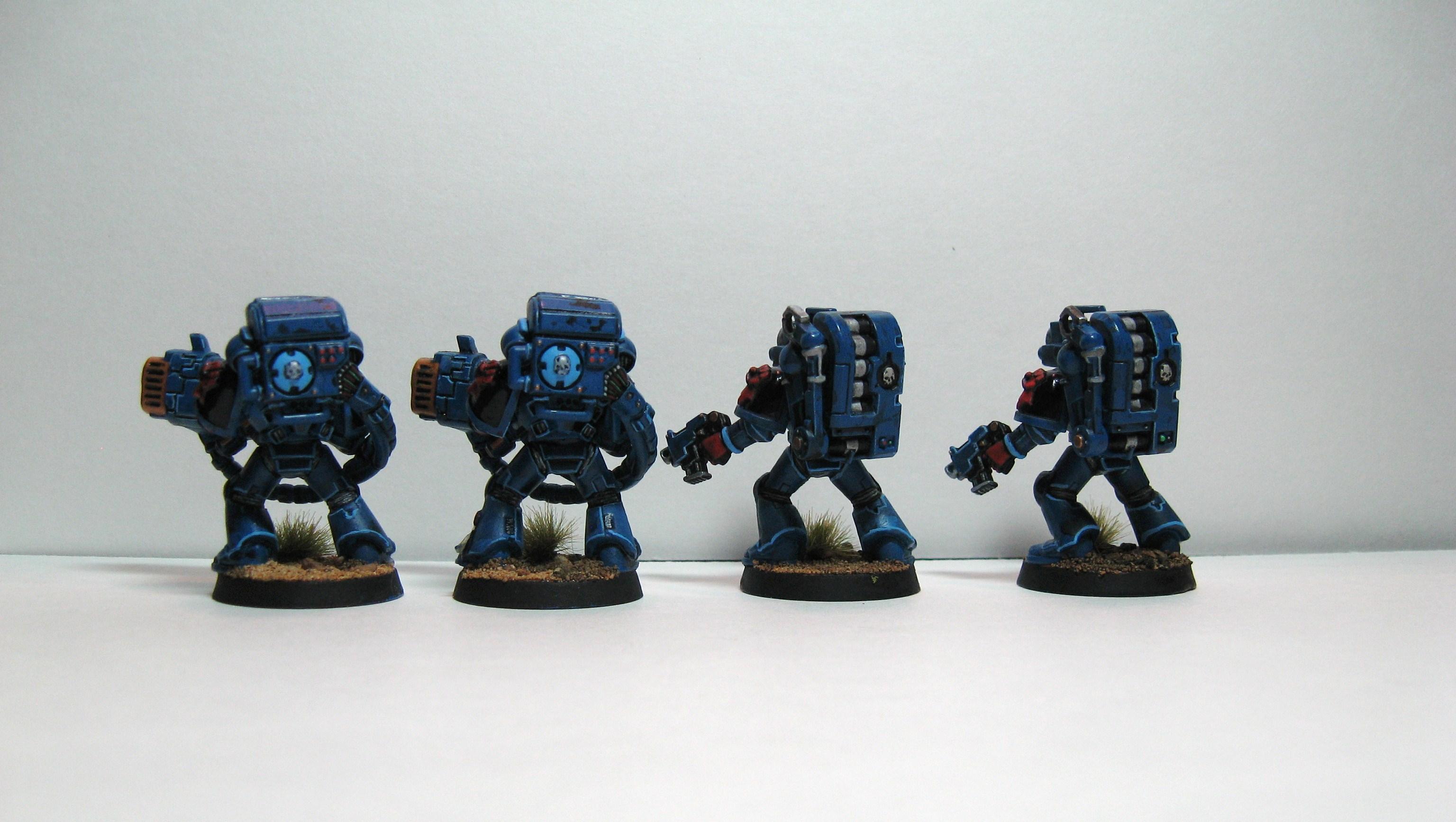 Crimson Fists, Devastartors, Missile Launcher, Plasma Cannon