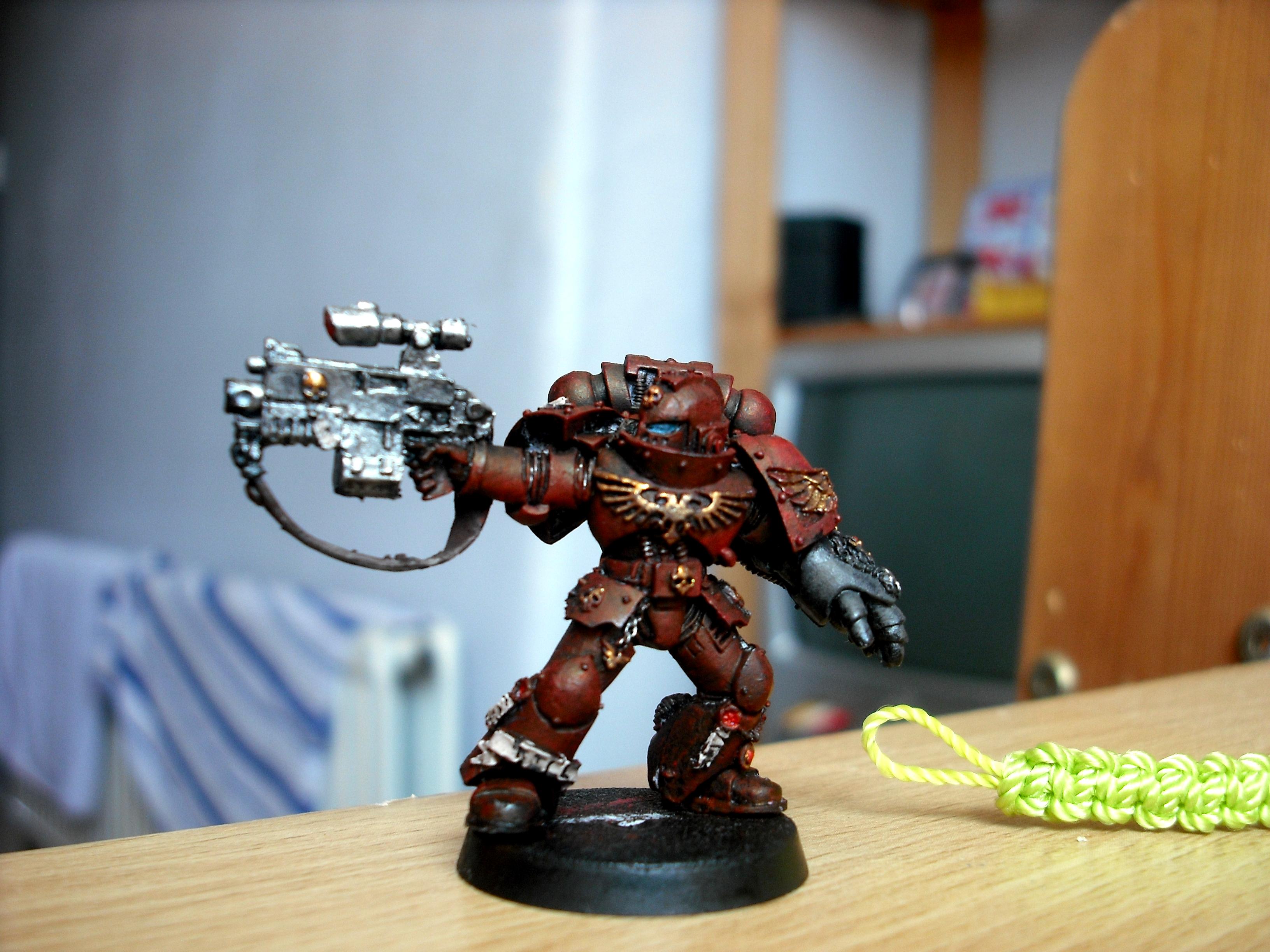 Blood Angels, Power Fist, Sergeant, Space Marines, Sternguard, Veteran