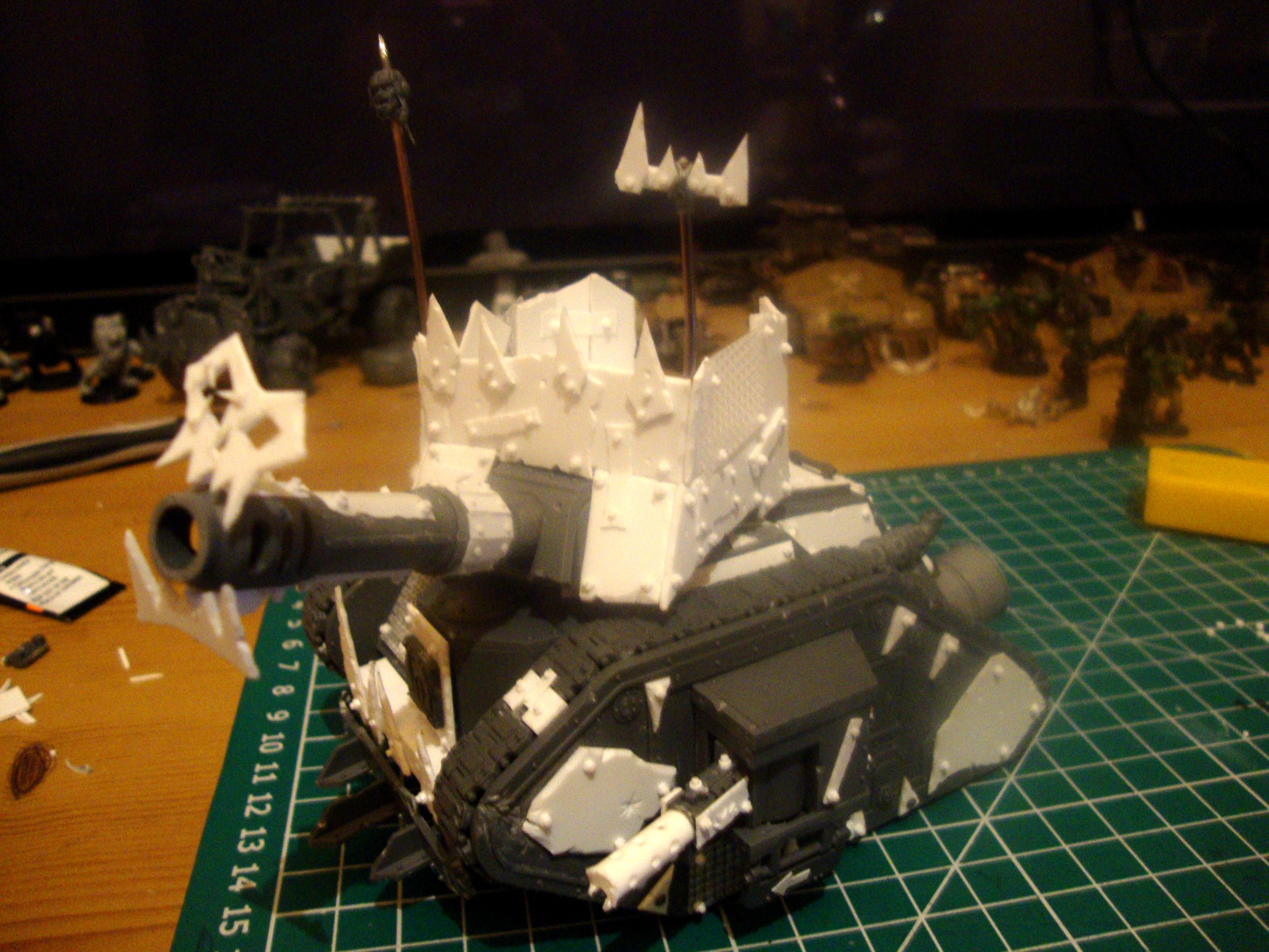 Looted, Orks, Tank, Work In Progress