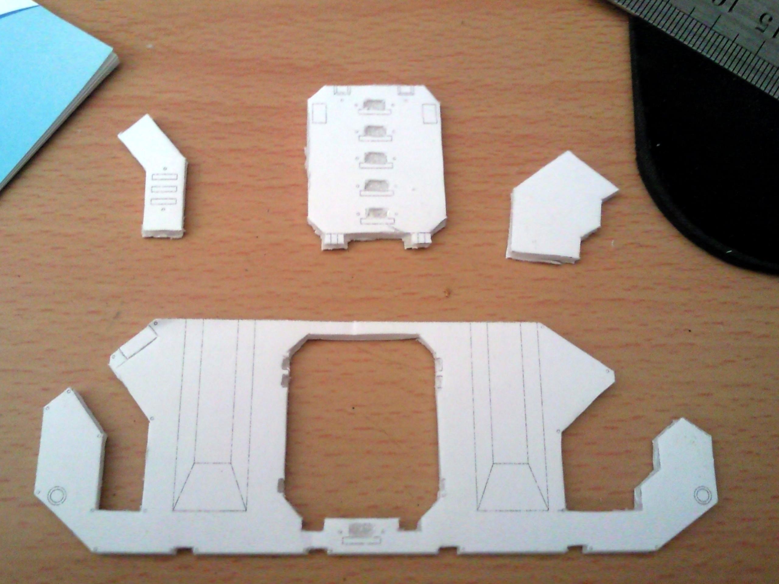 Cad, Conversion, Plasticard, Predator, Prometheus, Rhino, Scratch Build, Space Marines, Tank, Vindicator, Warhammer 40,000, Whirlwind, Work In Progress