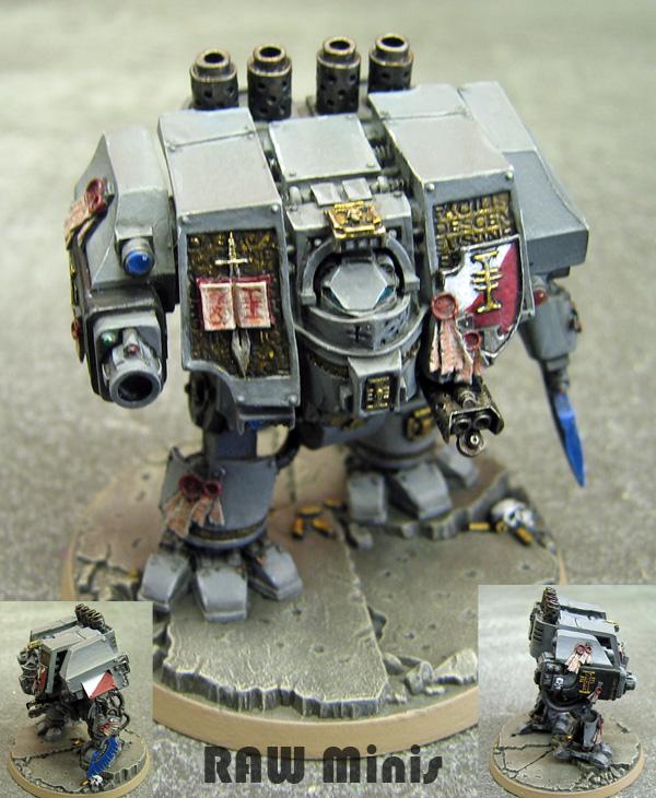 Dreadnought, Forge World, Grey Knights, Painting, Venerable, Warhammer 40,000