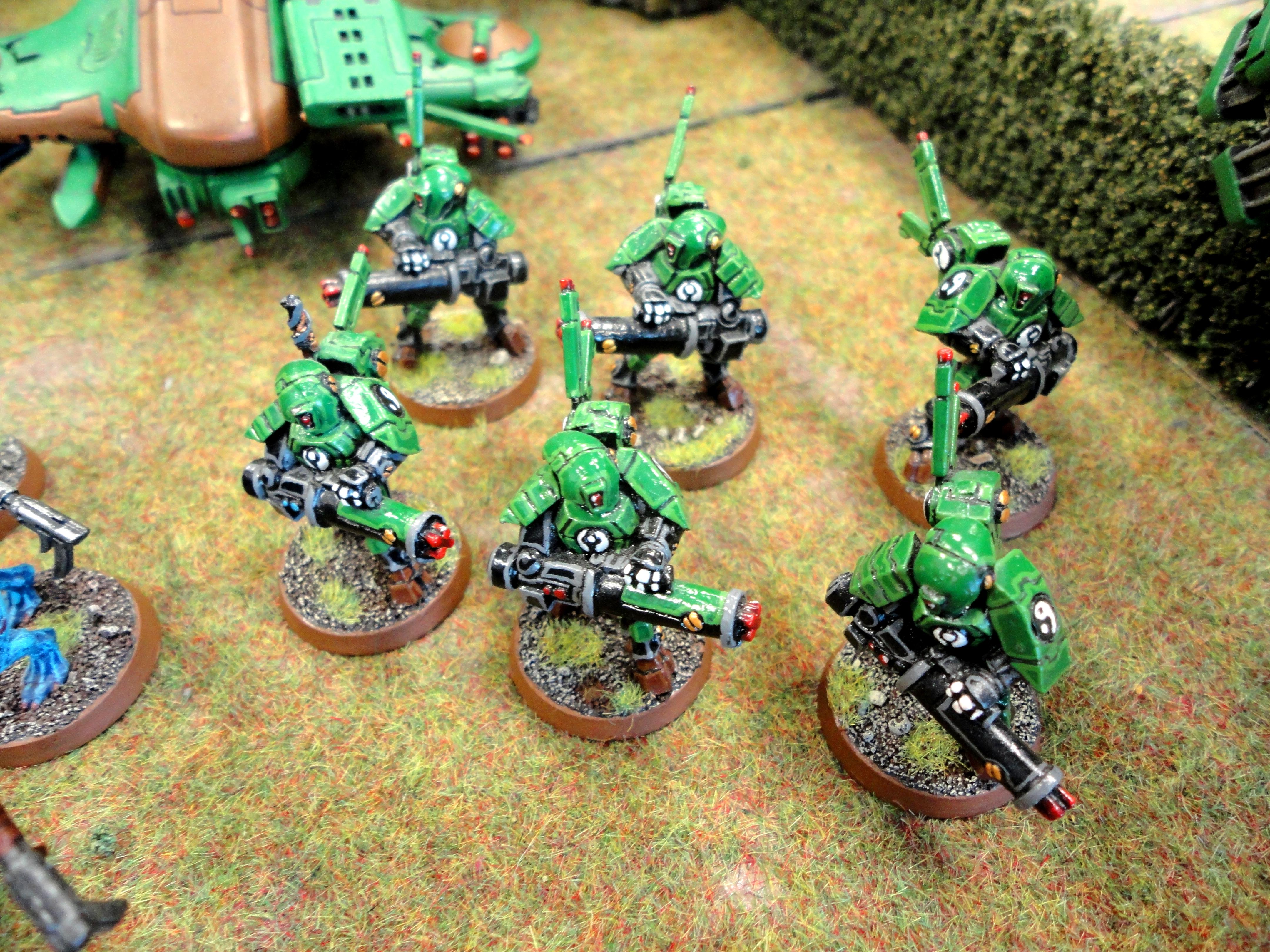 Devilfish, Hammerhead, Kroot, Skimmer, Tank, Tau, Vespid, Xenos