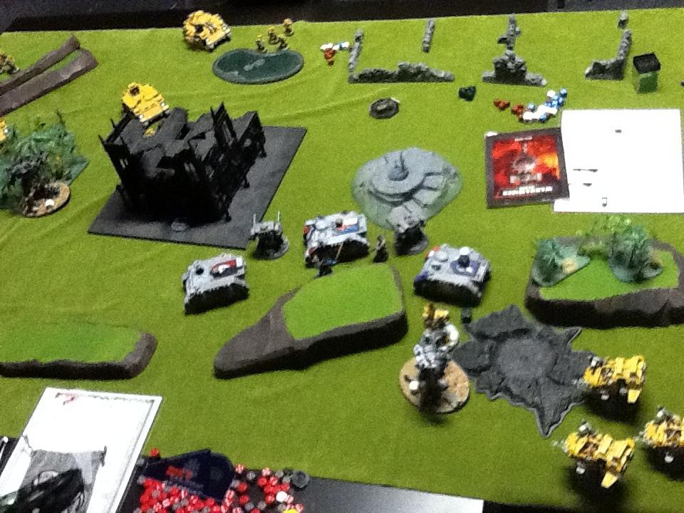 Battle Report, Grey Knights, Space Marines