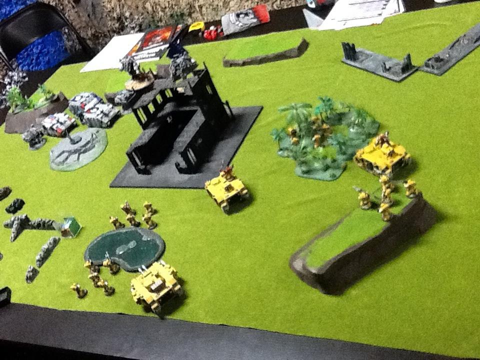 Battle Report, Grey Knights, Space Marines