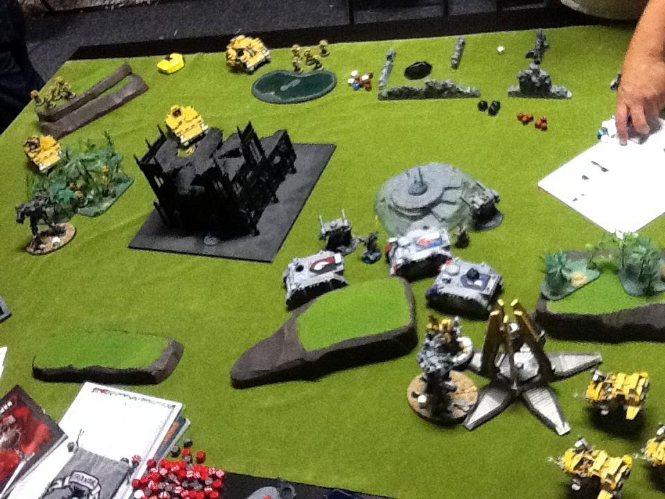 Battle Report, Grey Knights, Space Marines
